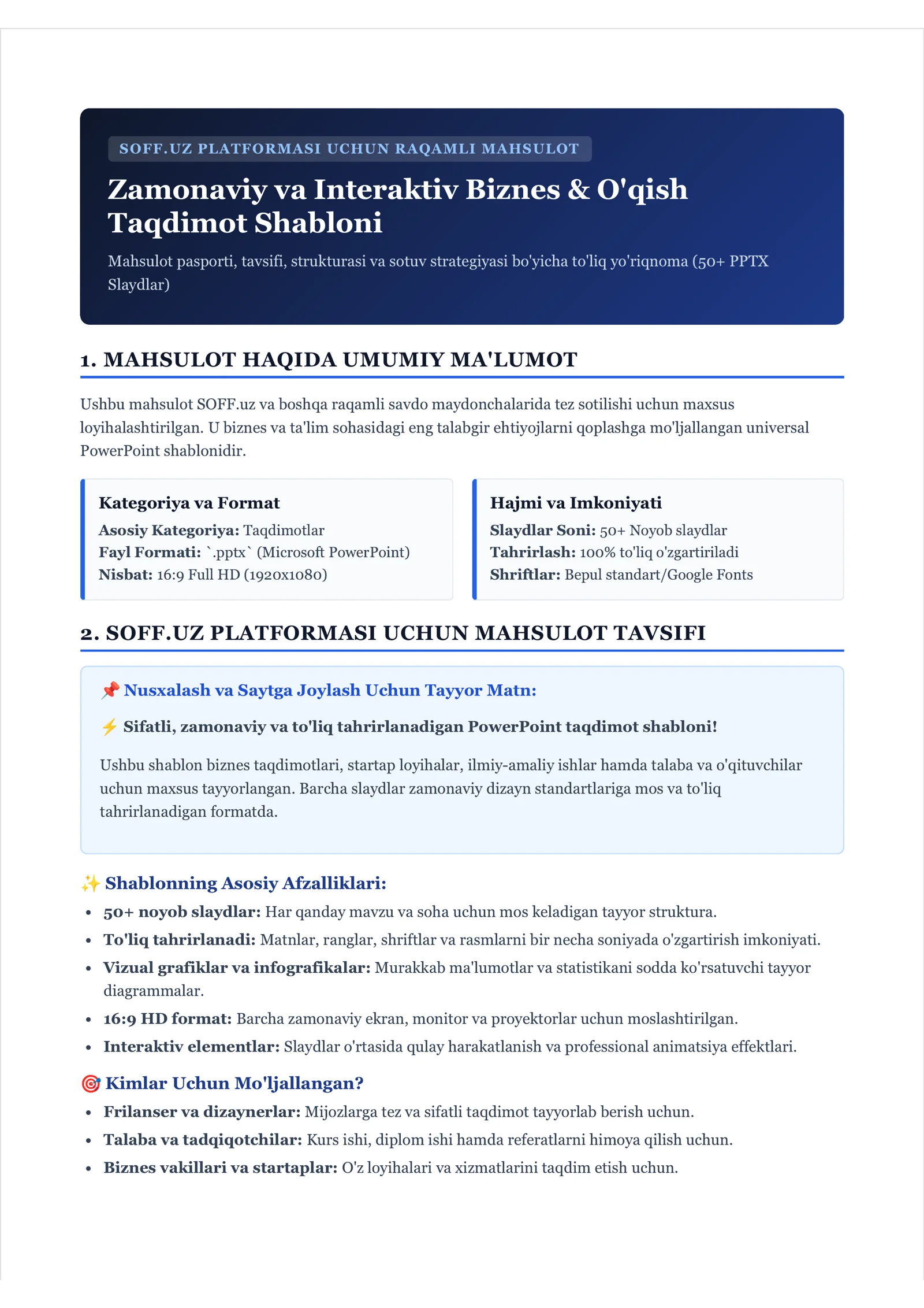 Product slide 1