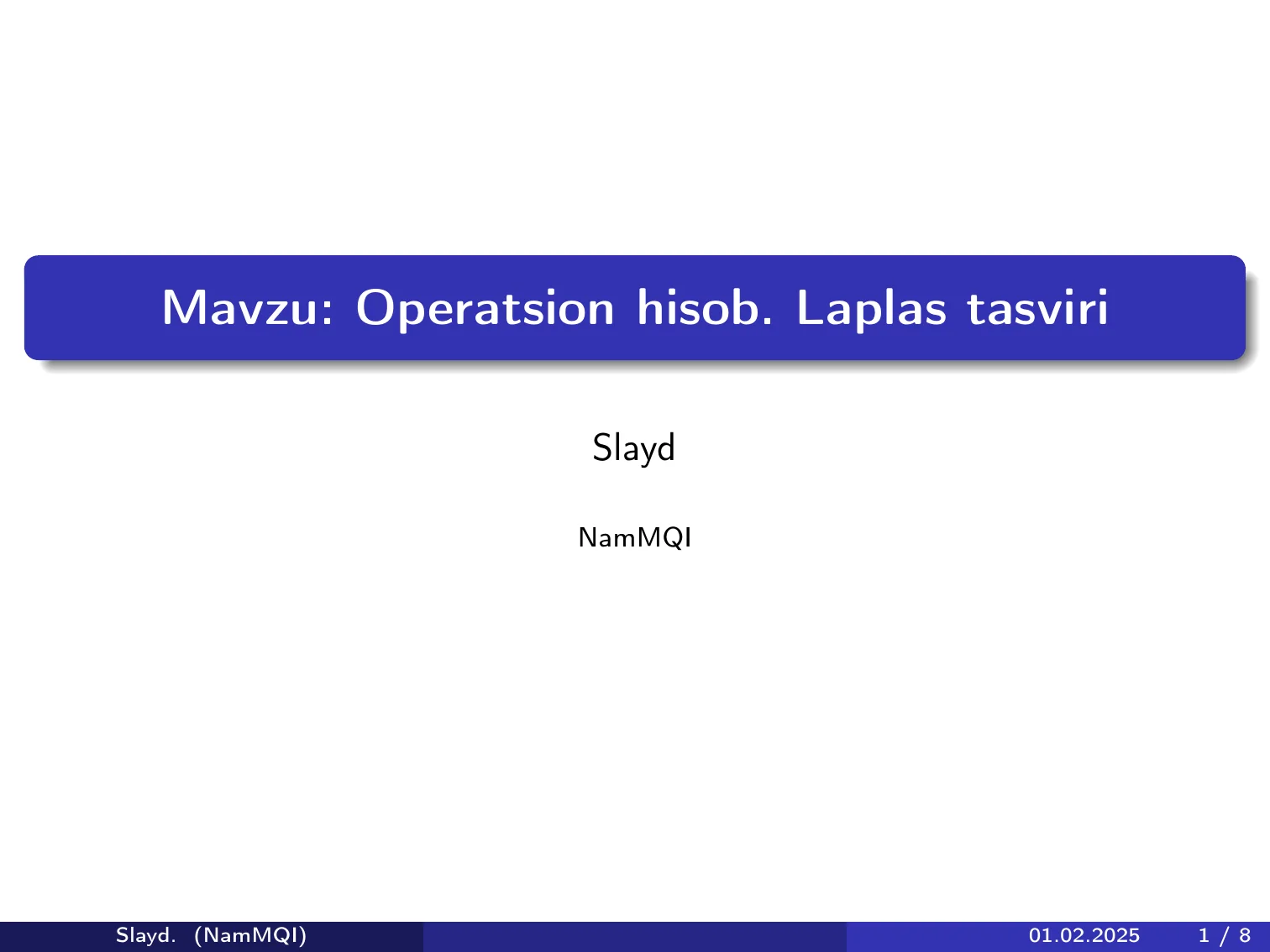 Product slide 1
