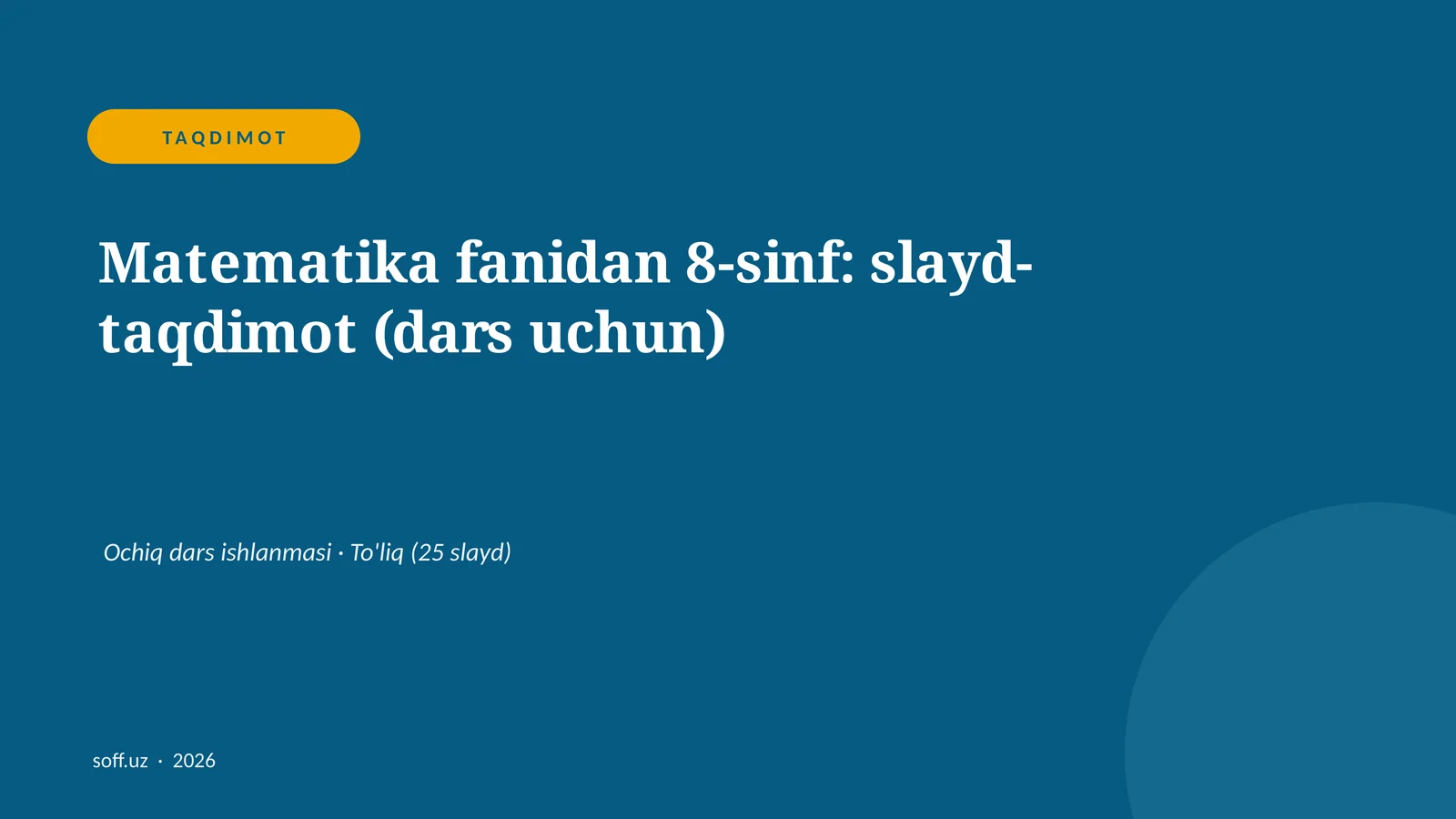 Product slide 1