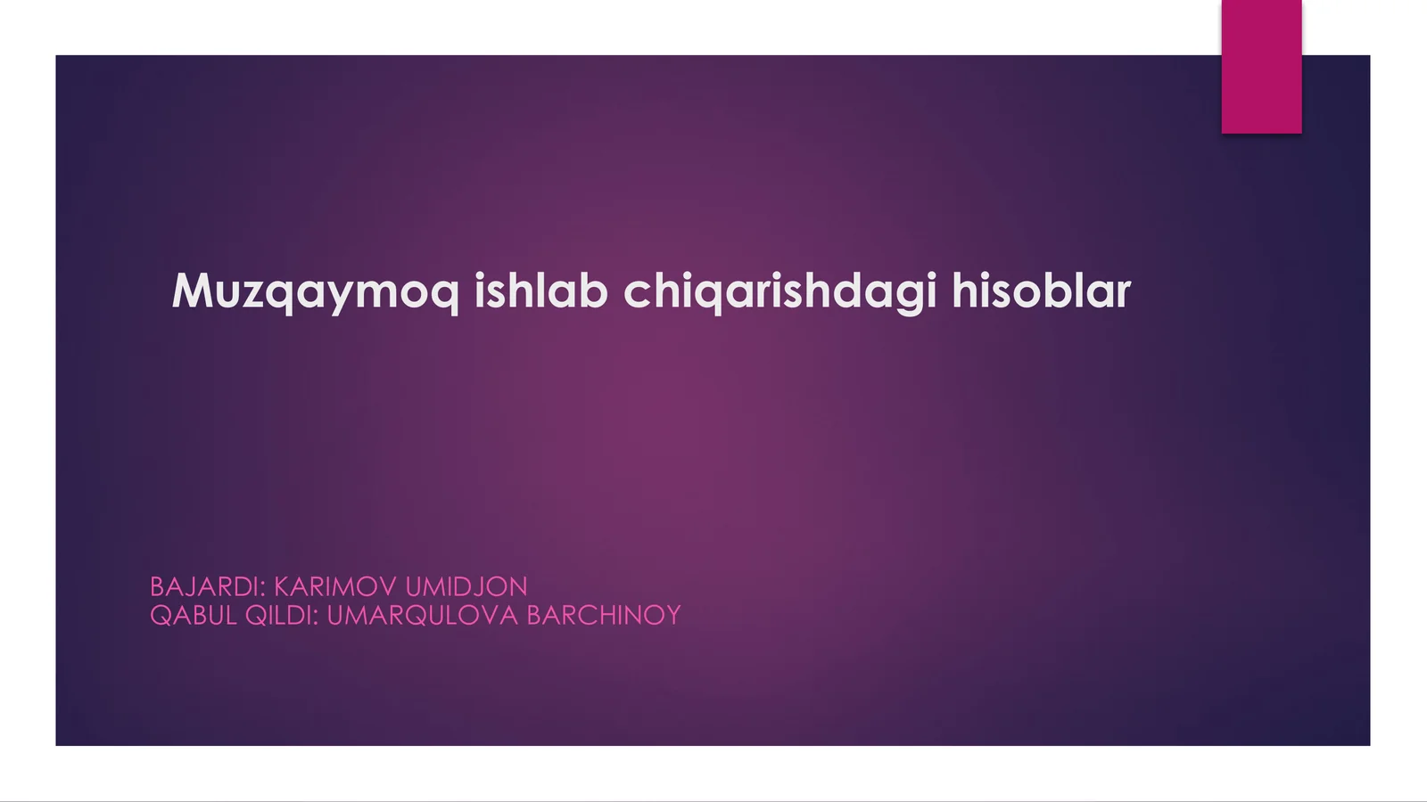 Product slide 1