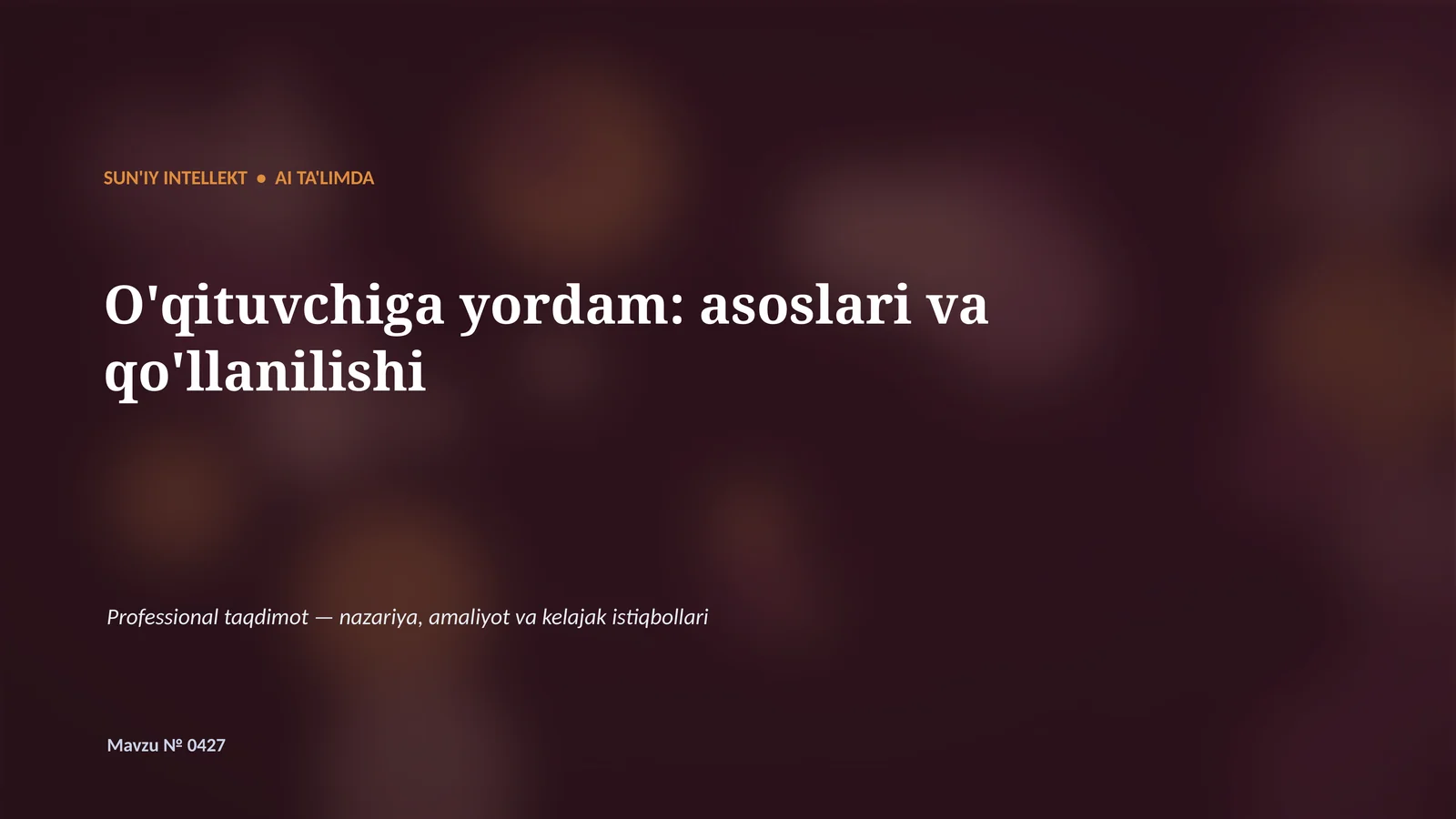 Product slide 1