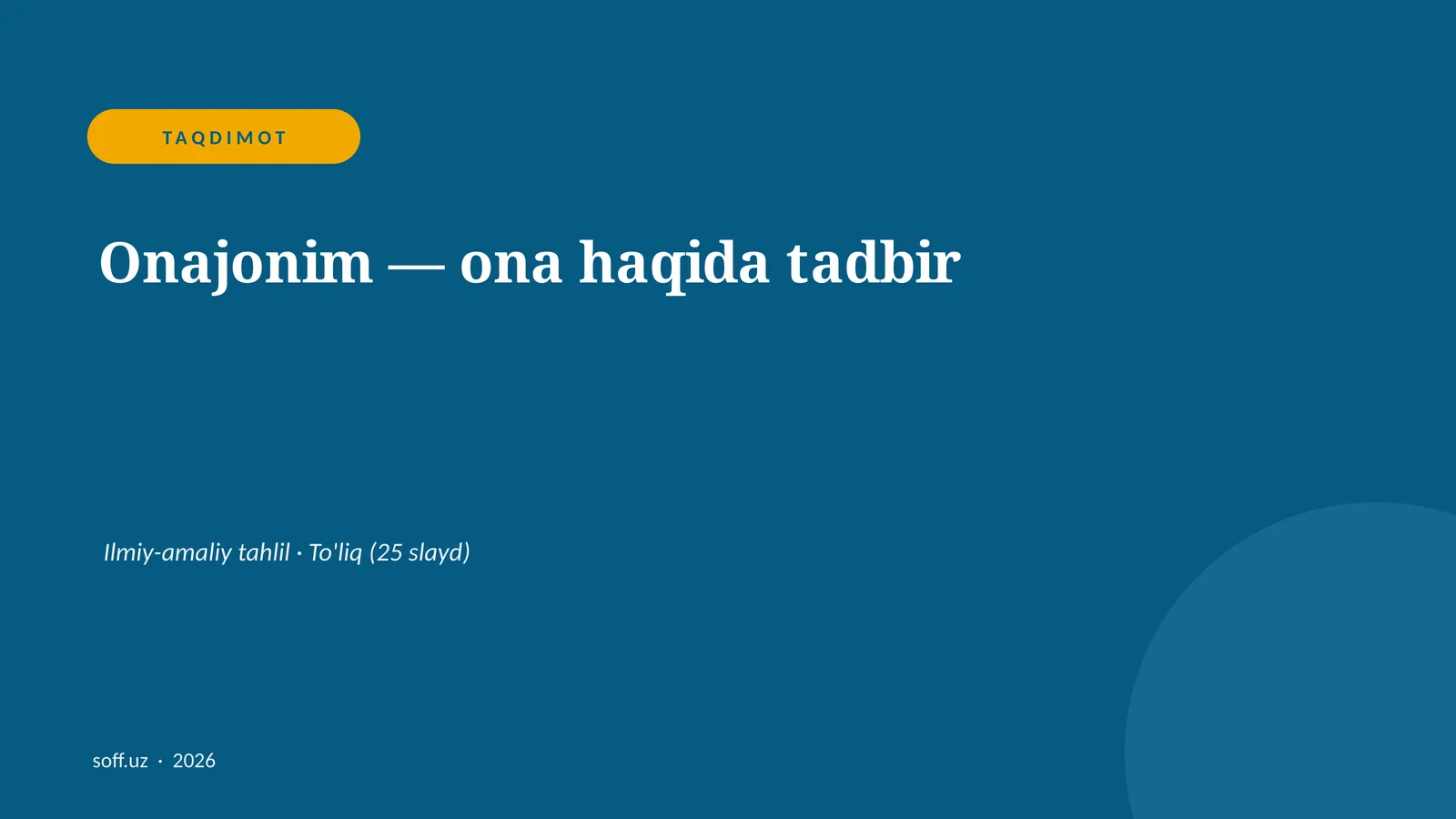Product slide 1