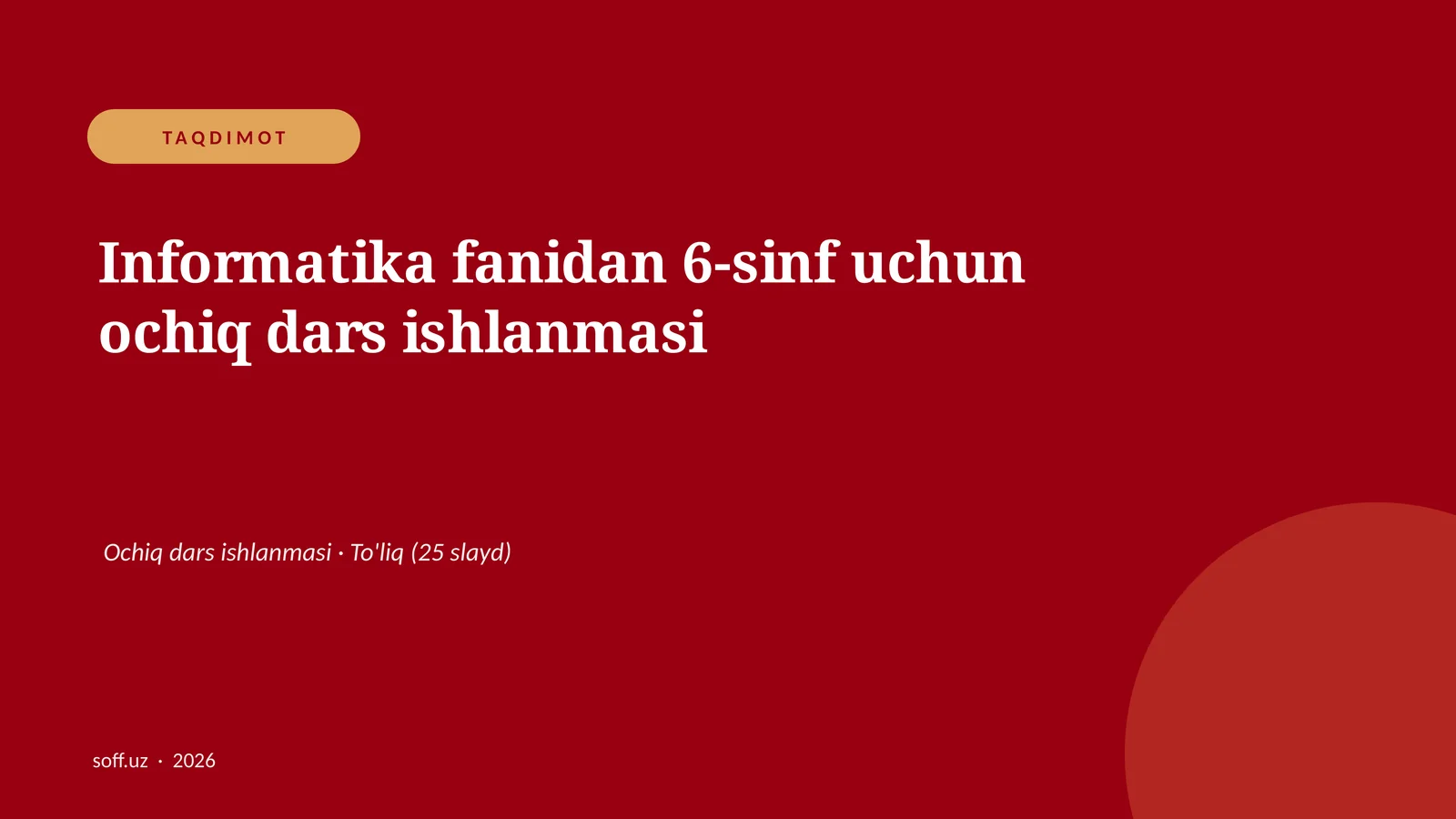Product slide 1