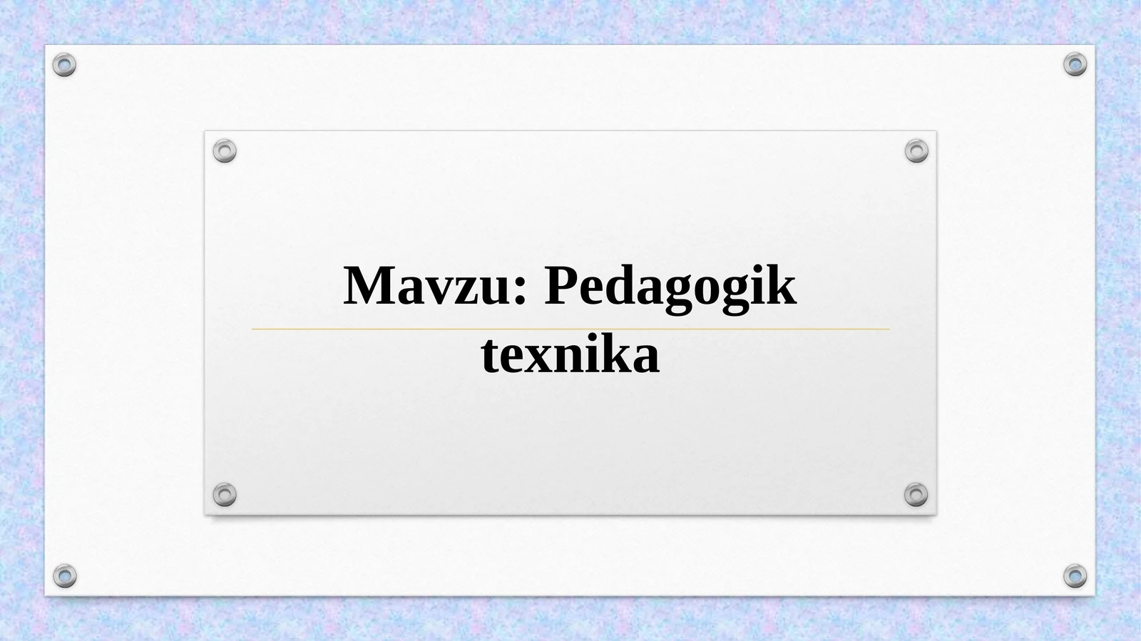 Product slide 1