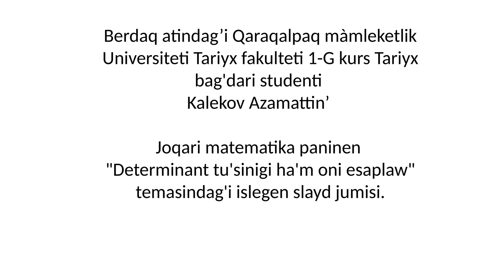 Product slide 1