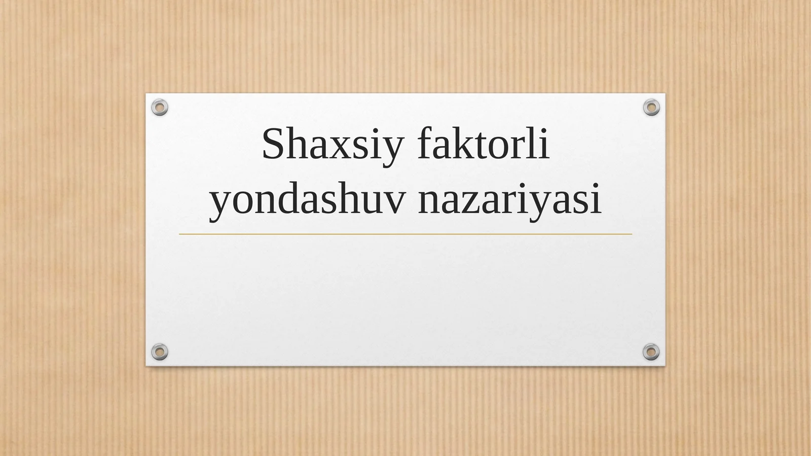 Product slide 1