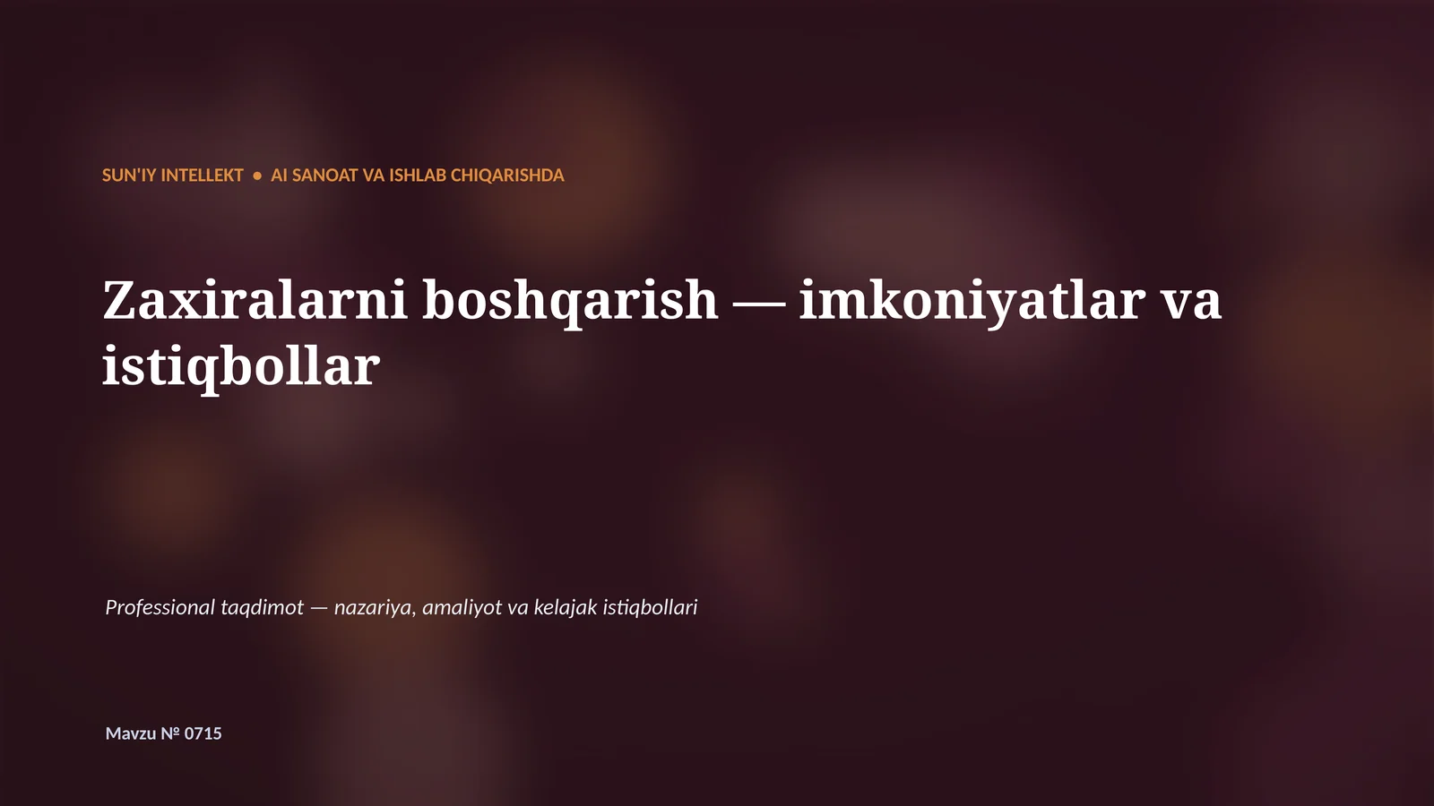 Product slide 1