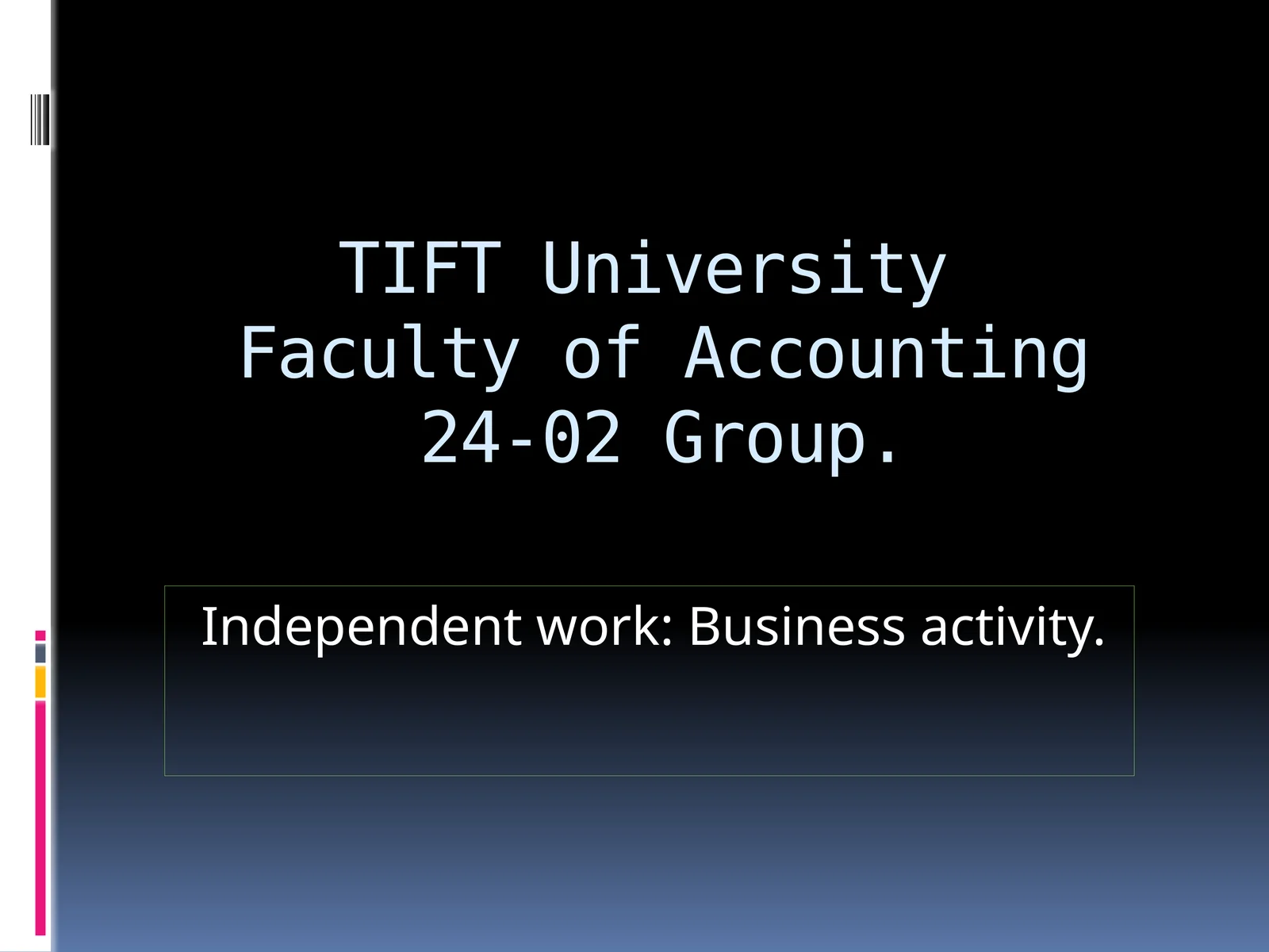 Product slide 1