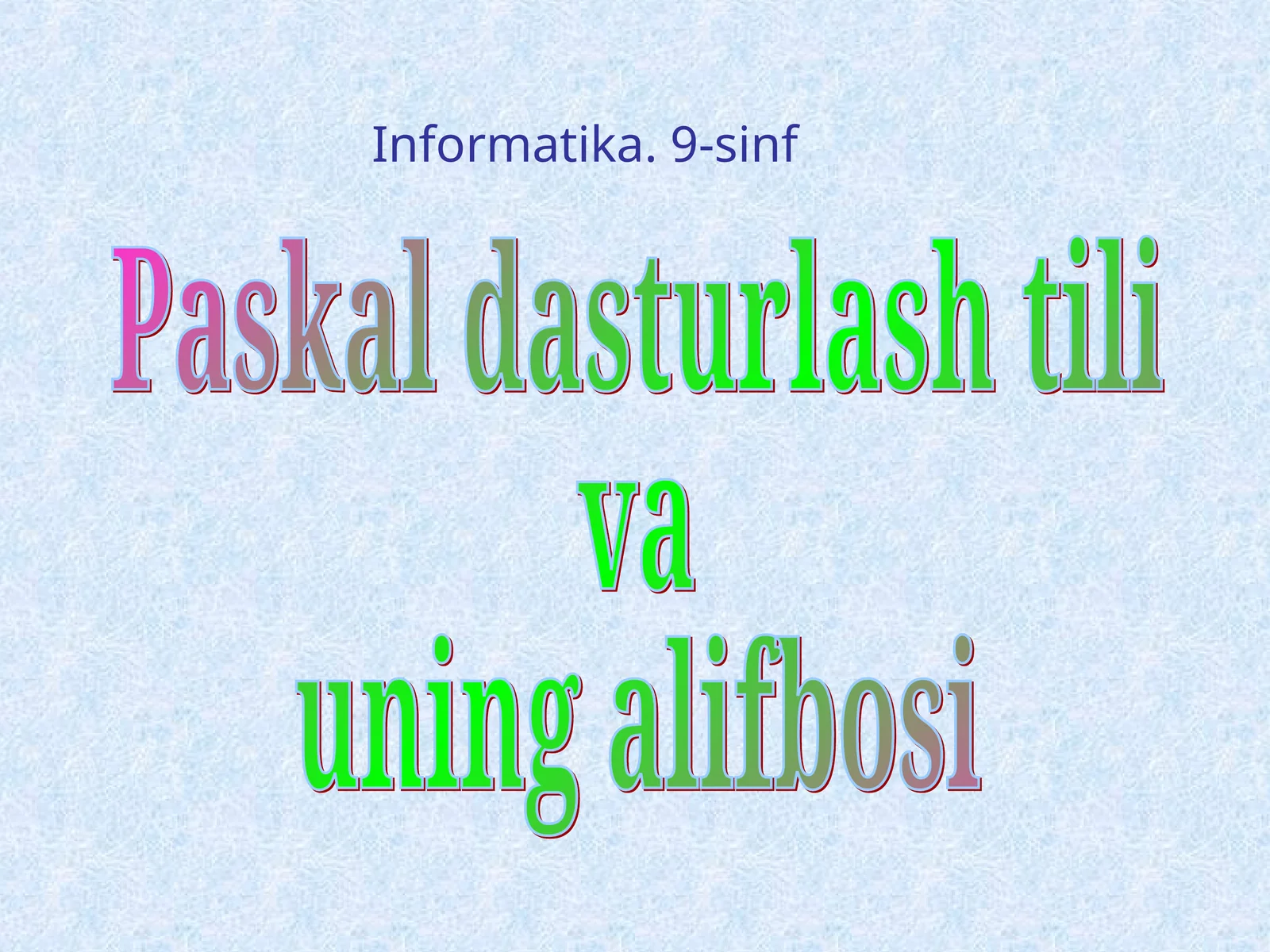 Product slide 1