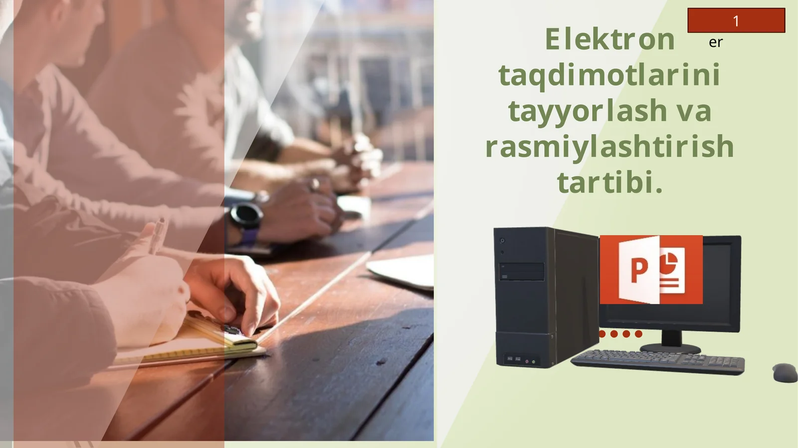 Product slide 1