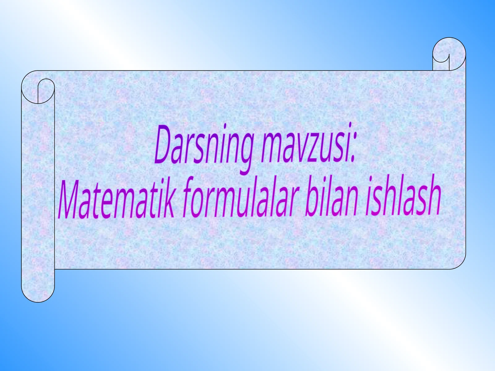 Product slide 1