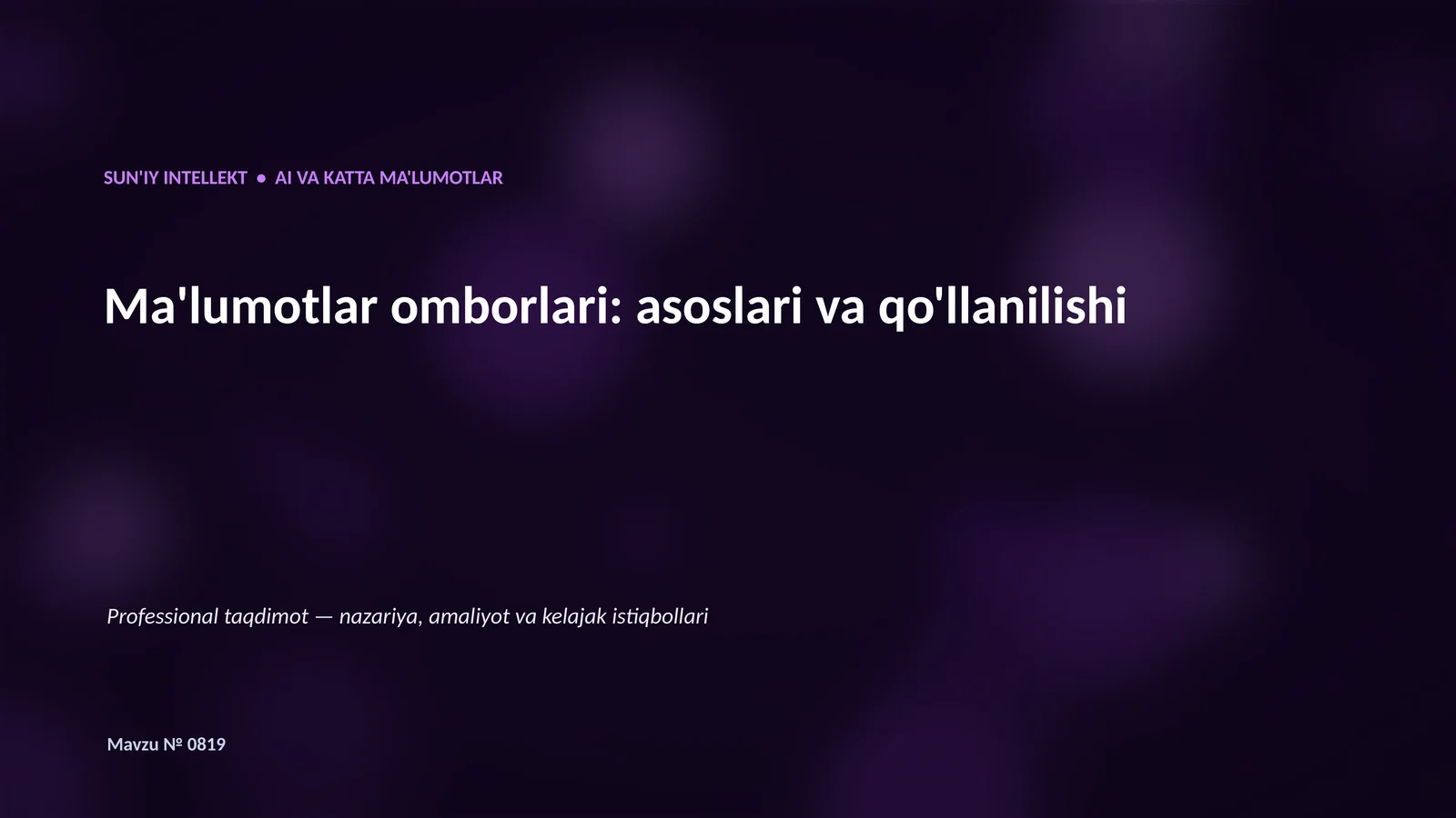 Product slide 1