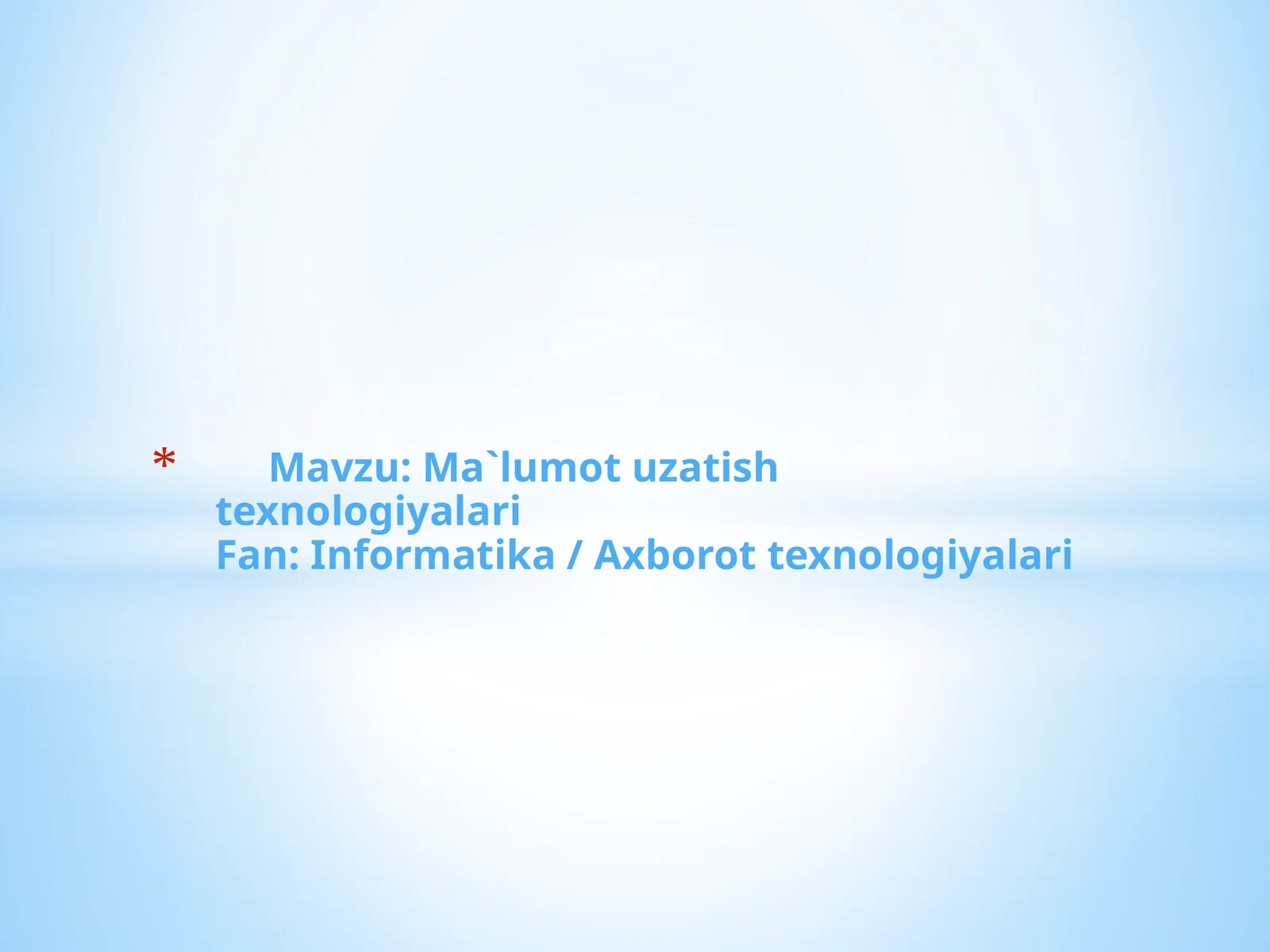Product slide 1