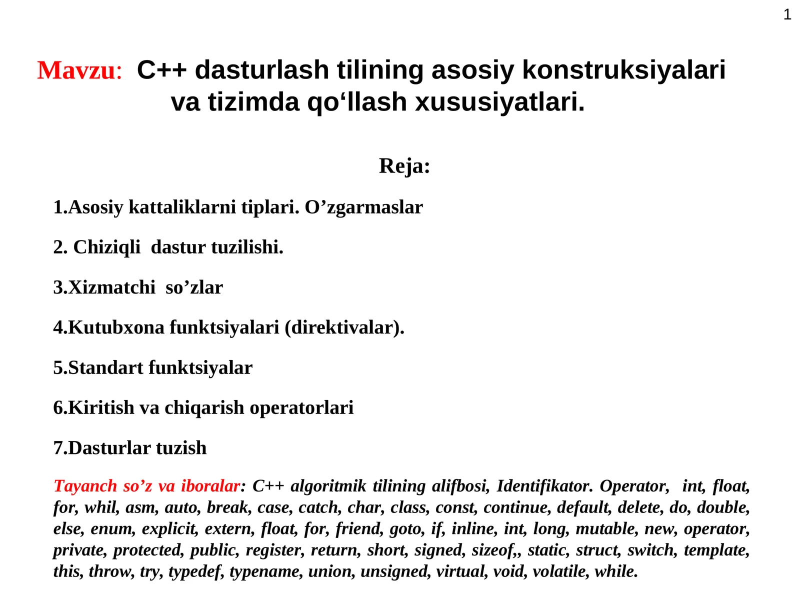 Product slide 1