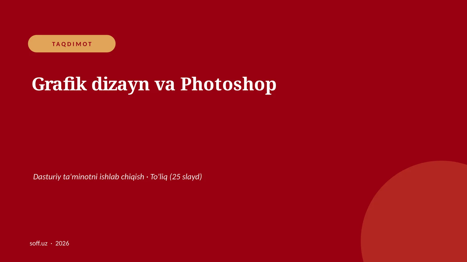 Product slide 1