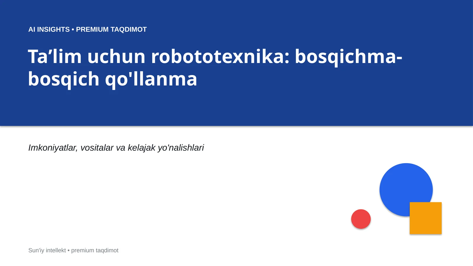 Product slide 1