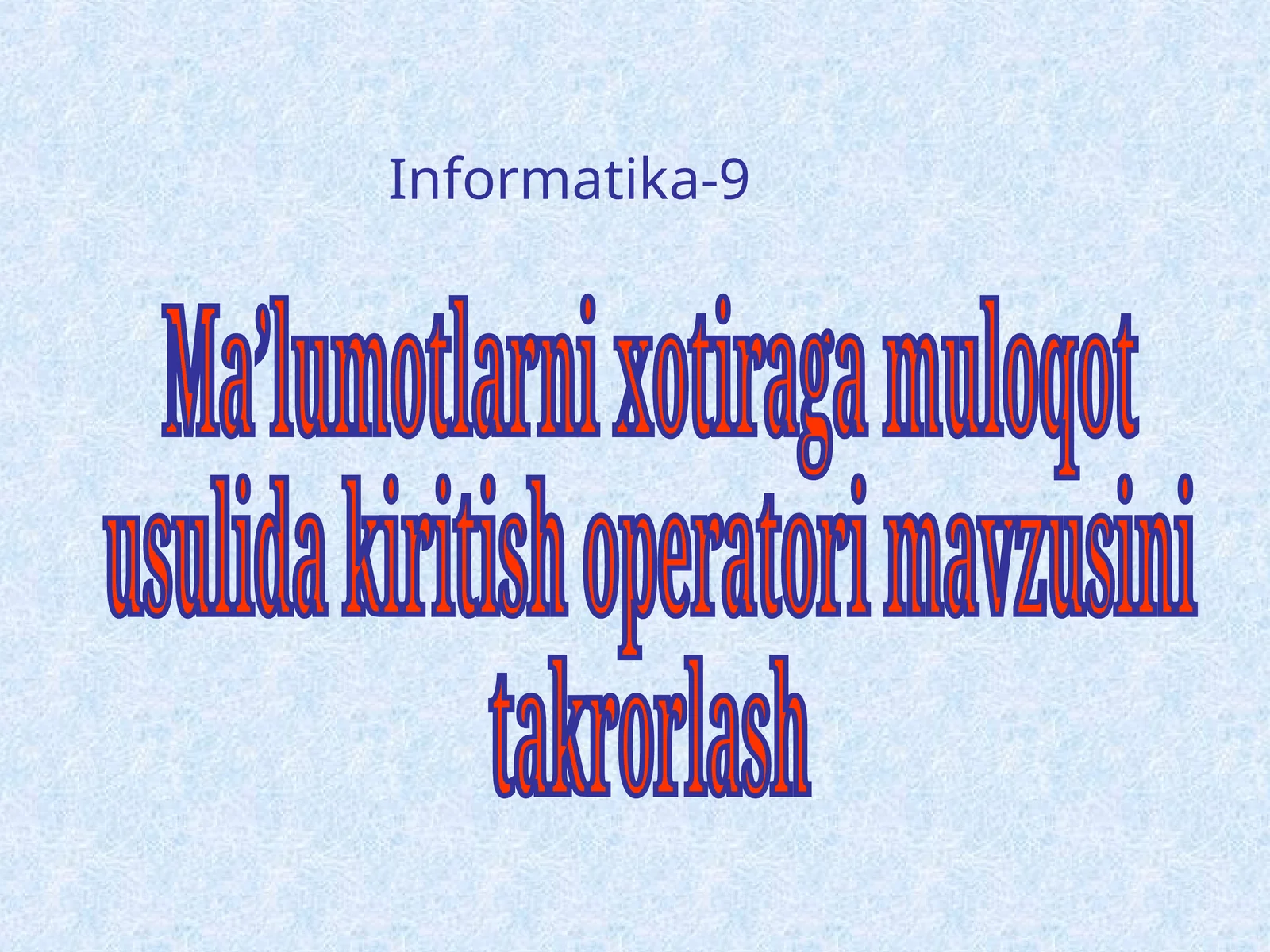 Product slide 1