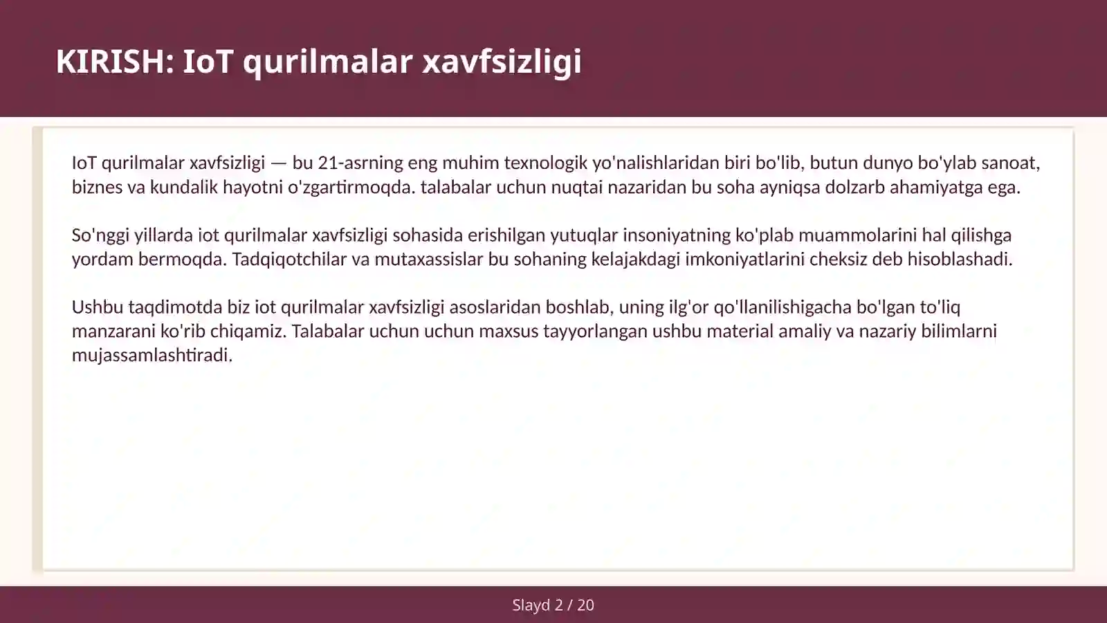 Product slide 2