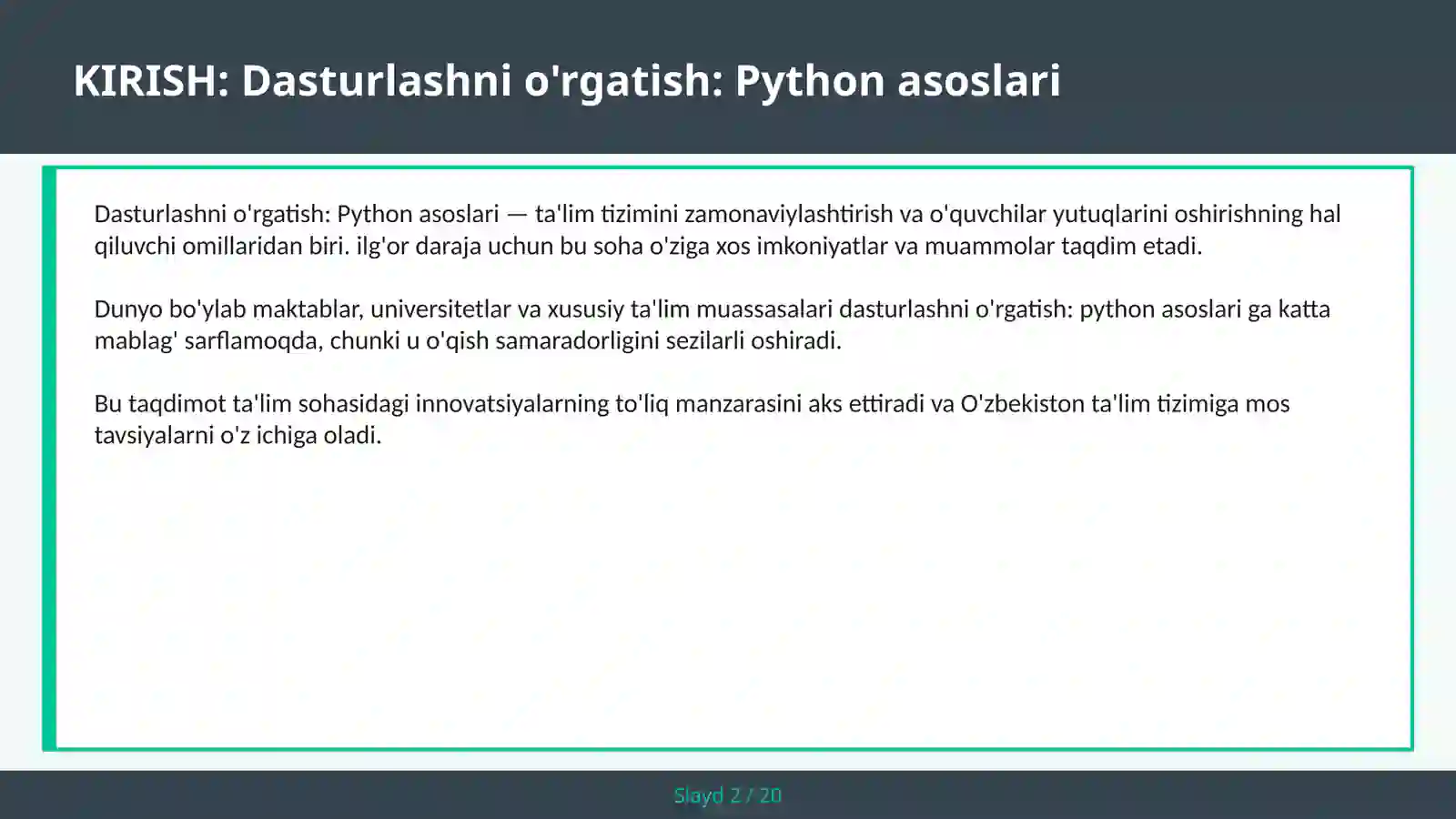 Product slide 2