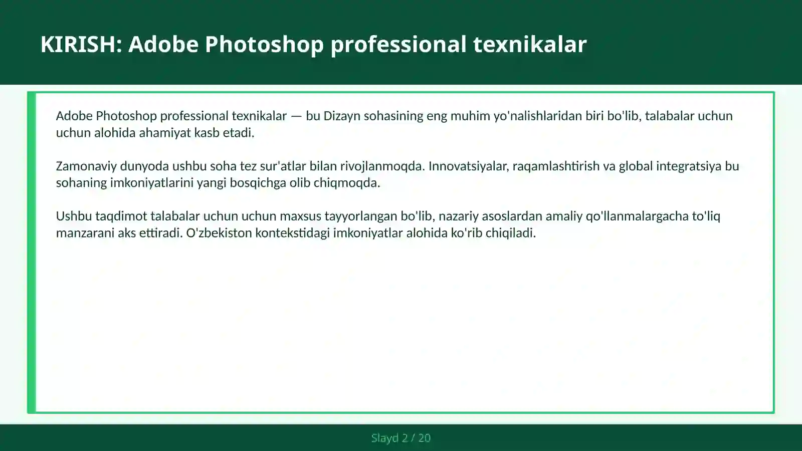 Product slide 2