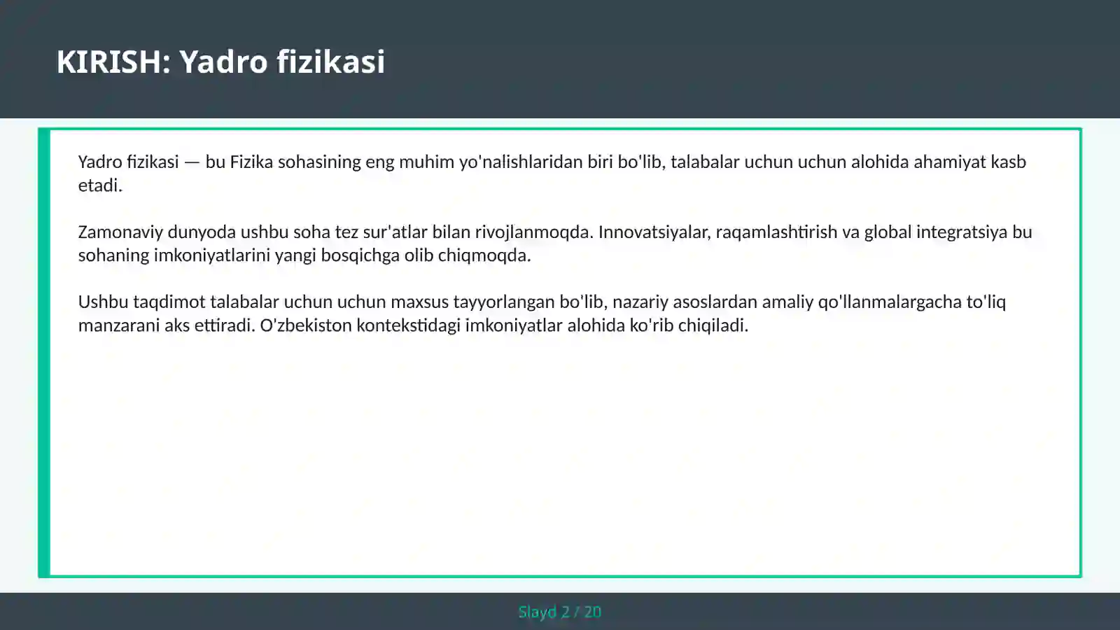 Product slide 2