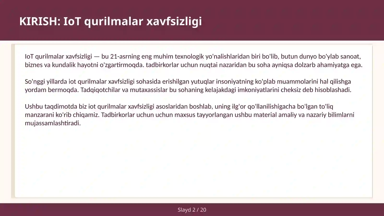 Product slide 2