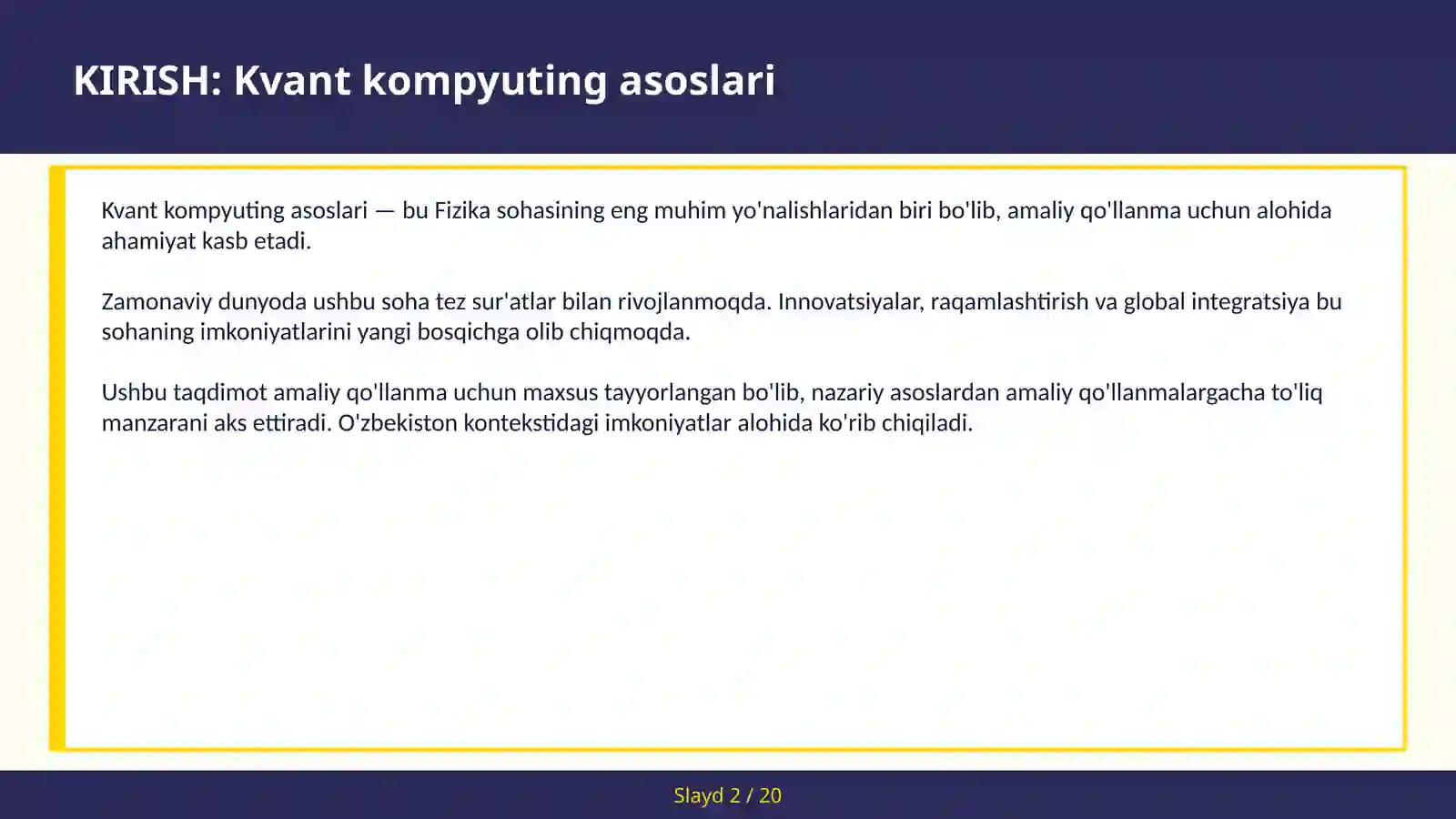 Product slide 2