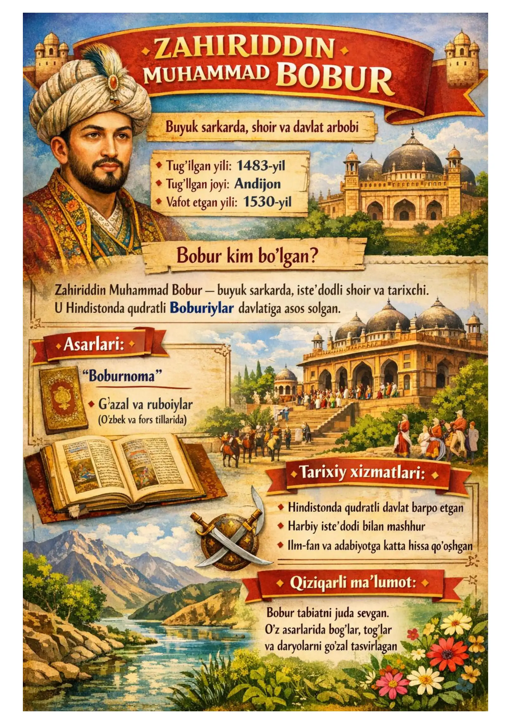 Zahiriddin Muhammad Bobur