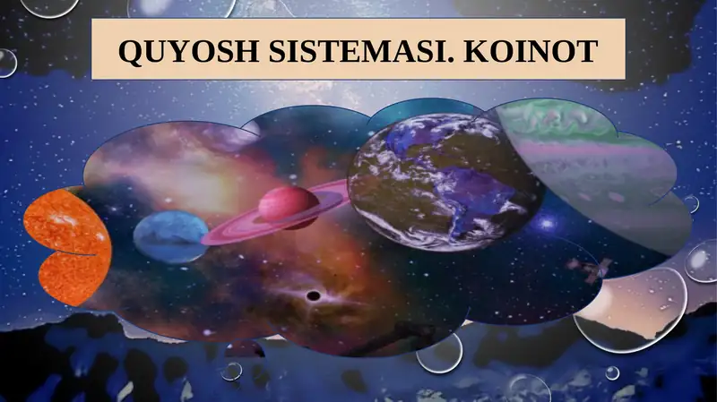Quyosh Sistemasini O'rganish