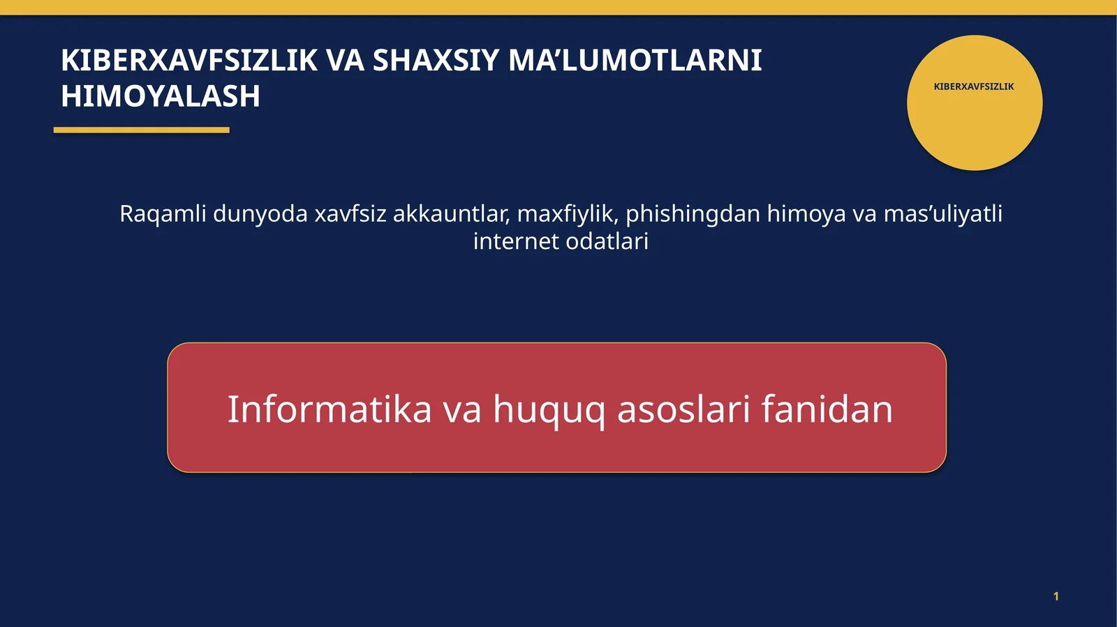 cyber havfsizlig