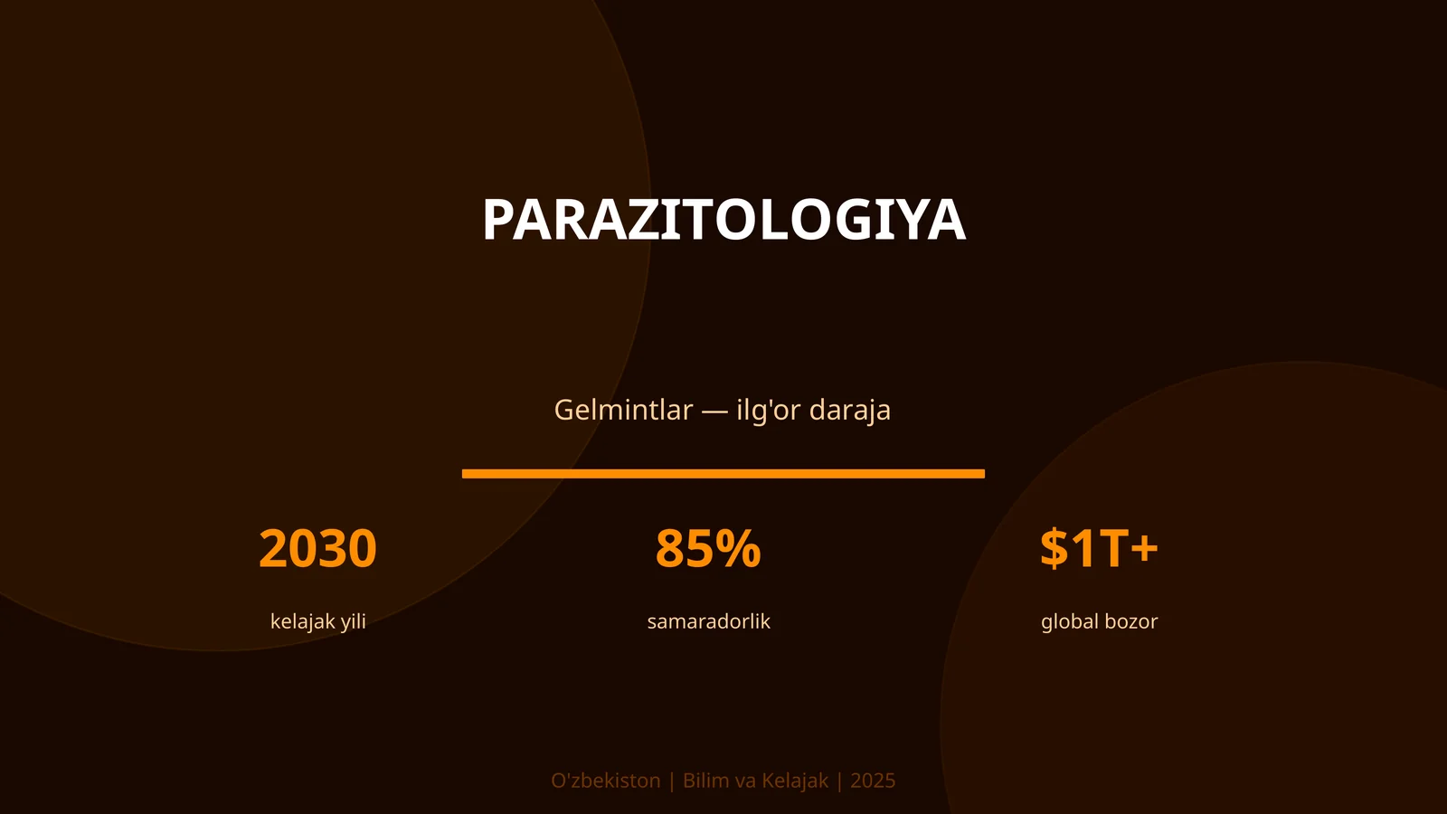 PARAZITOLOGIYA