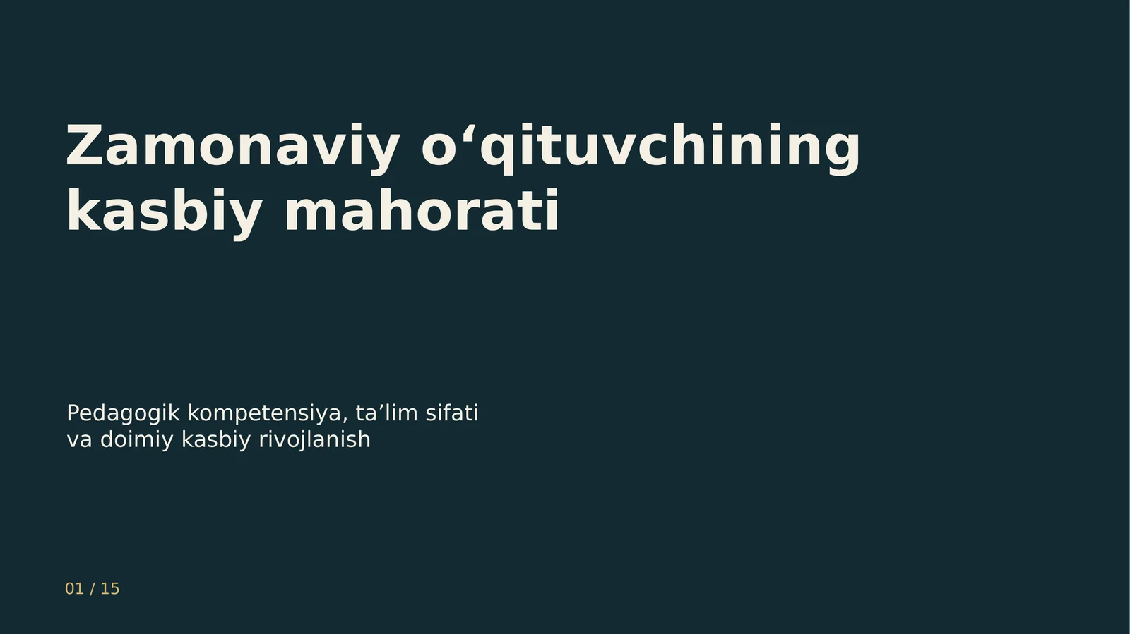 pedagogika