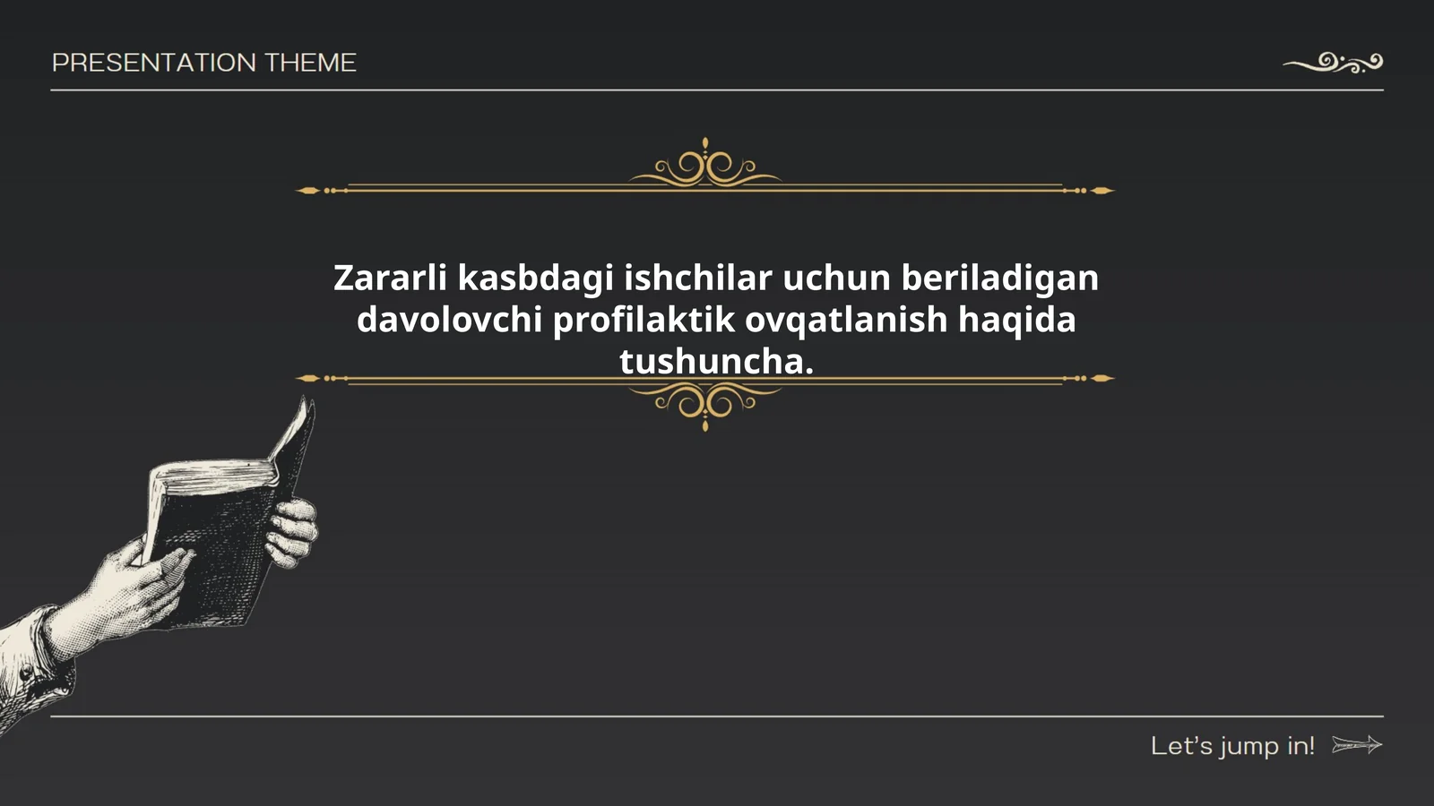 Zararli kasbdagi ishchilar uchun beriladigan davolovchi profilaktik ovqatlanish haqida tushuncha
