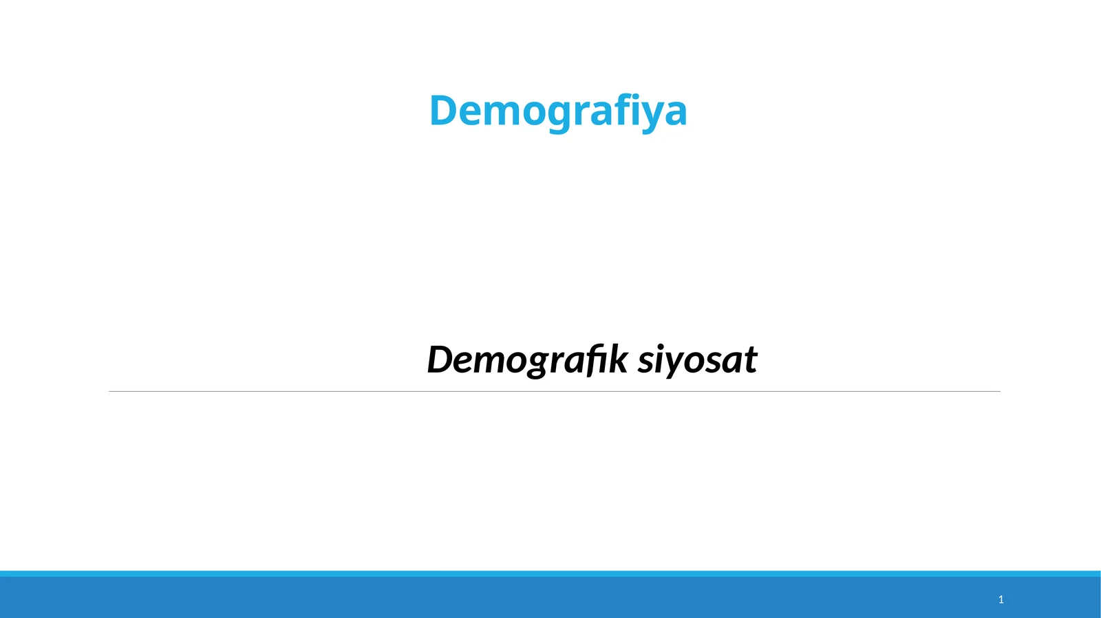 Demografiksiyosat