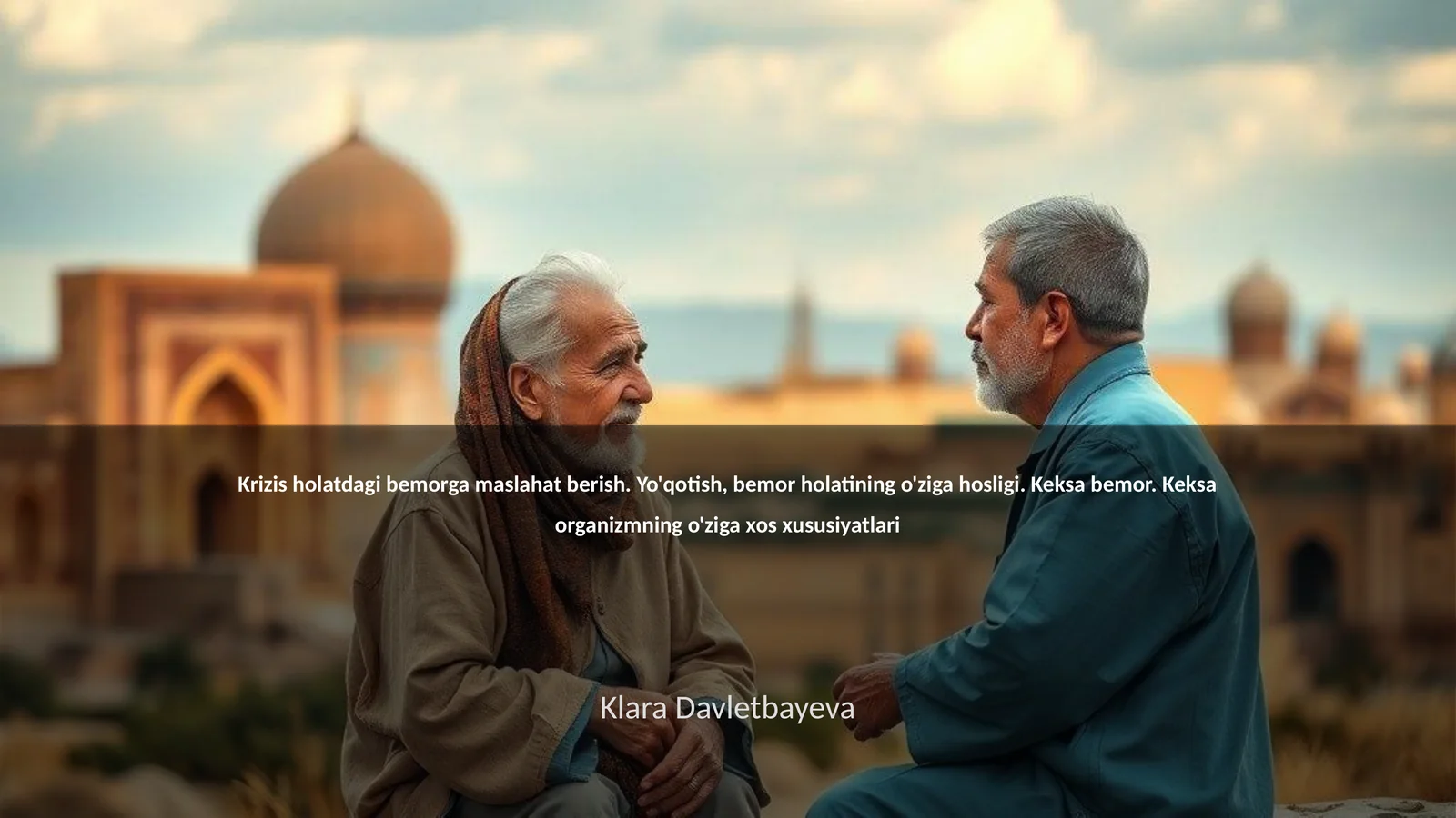 Krizis holatlarni aniqlash va baholash