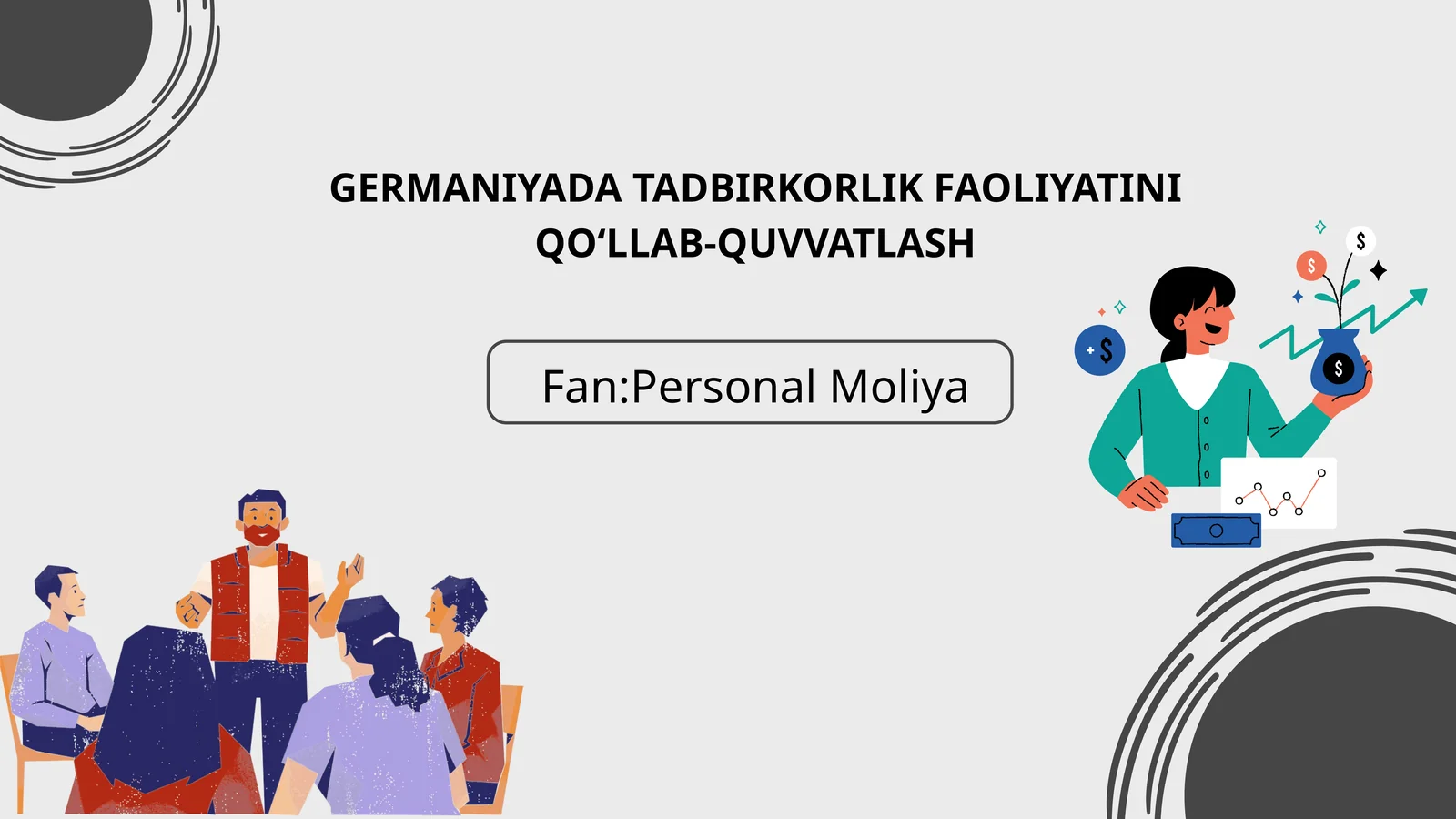 Germaniyada Tadbirkorlikni Qullab Quvvatlash