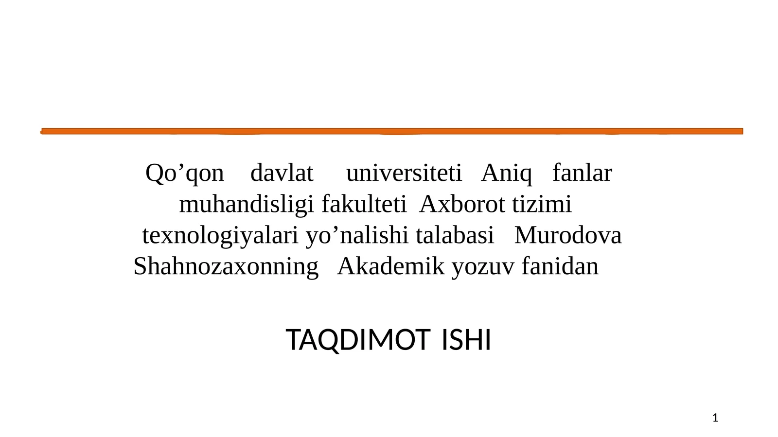 tadqiqot savollarini shakillantirish