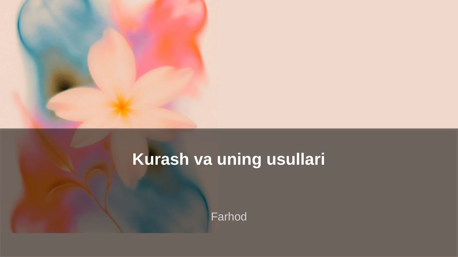 Kurash va uning usullari