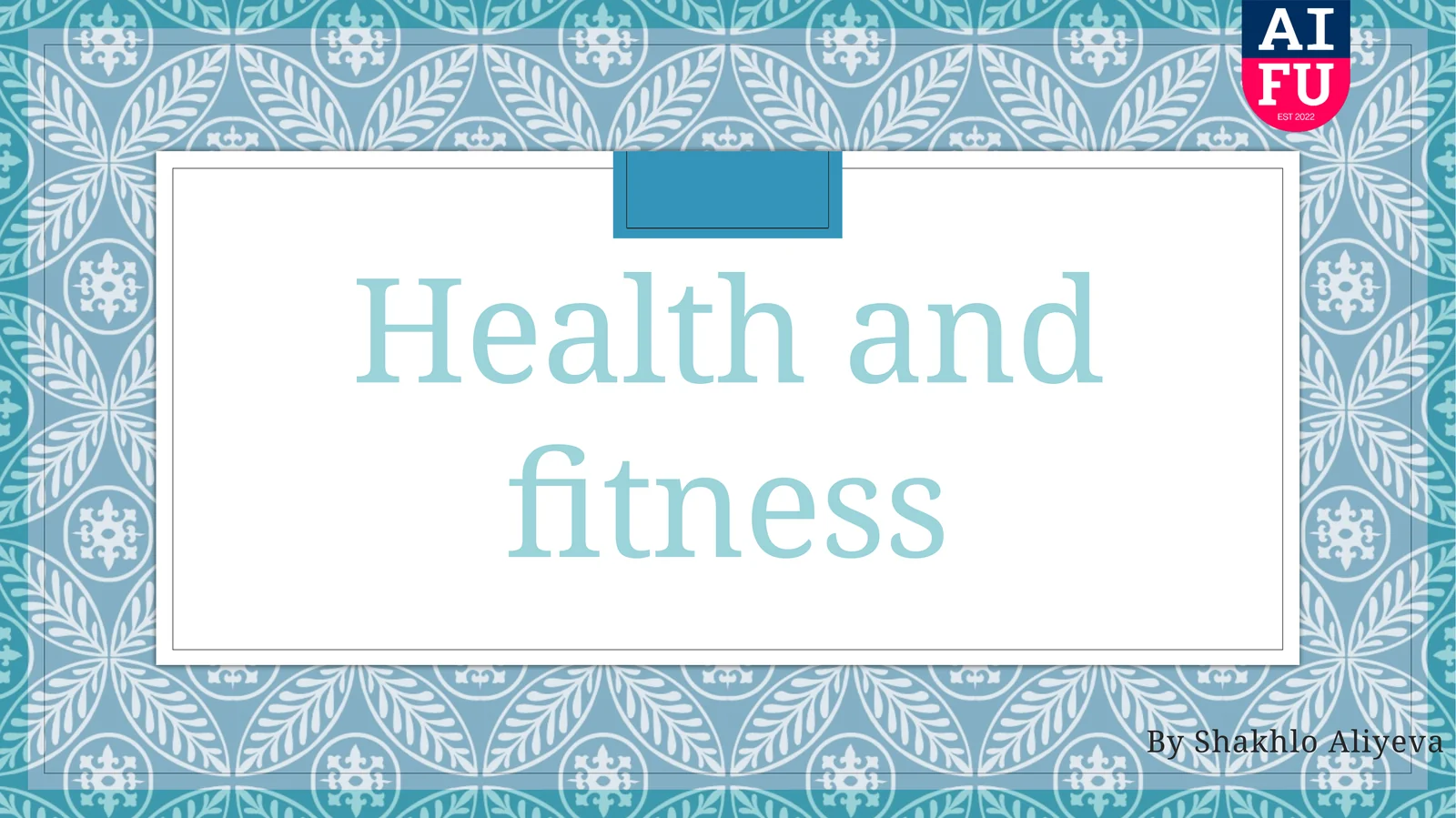 Health and fitness