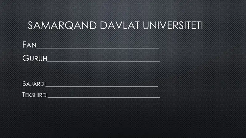 Matritsalar va Determinantlar Nazariyasi: Asosiy Tushunchalar