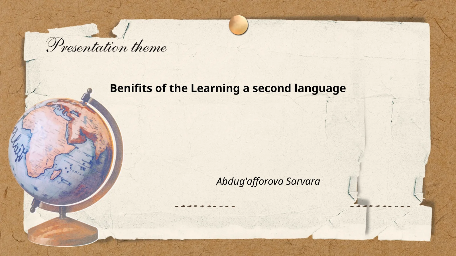 Benifits of the Learning a second language