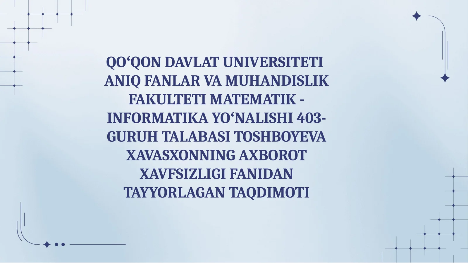 Axborotlarni stenografiik himoyalash dasturlari