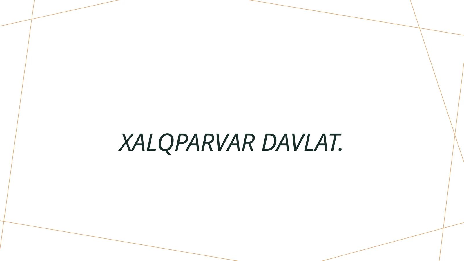 Xalqparvar davlat