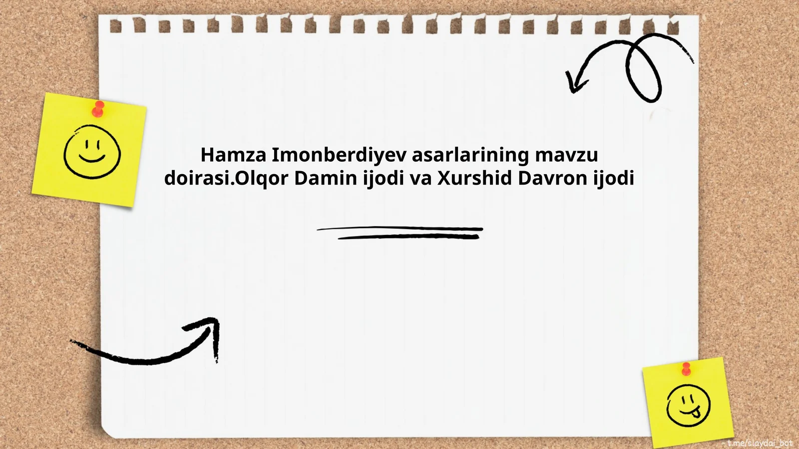 Hamza Imonberdiyev asarlarining mavzu doirasi.Olqor Damin ijodi va Xurshid Davron ijodi