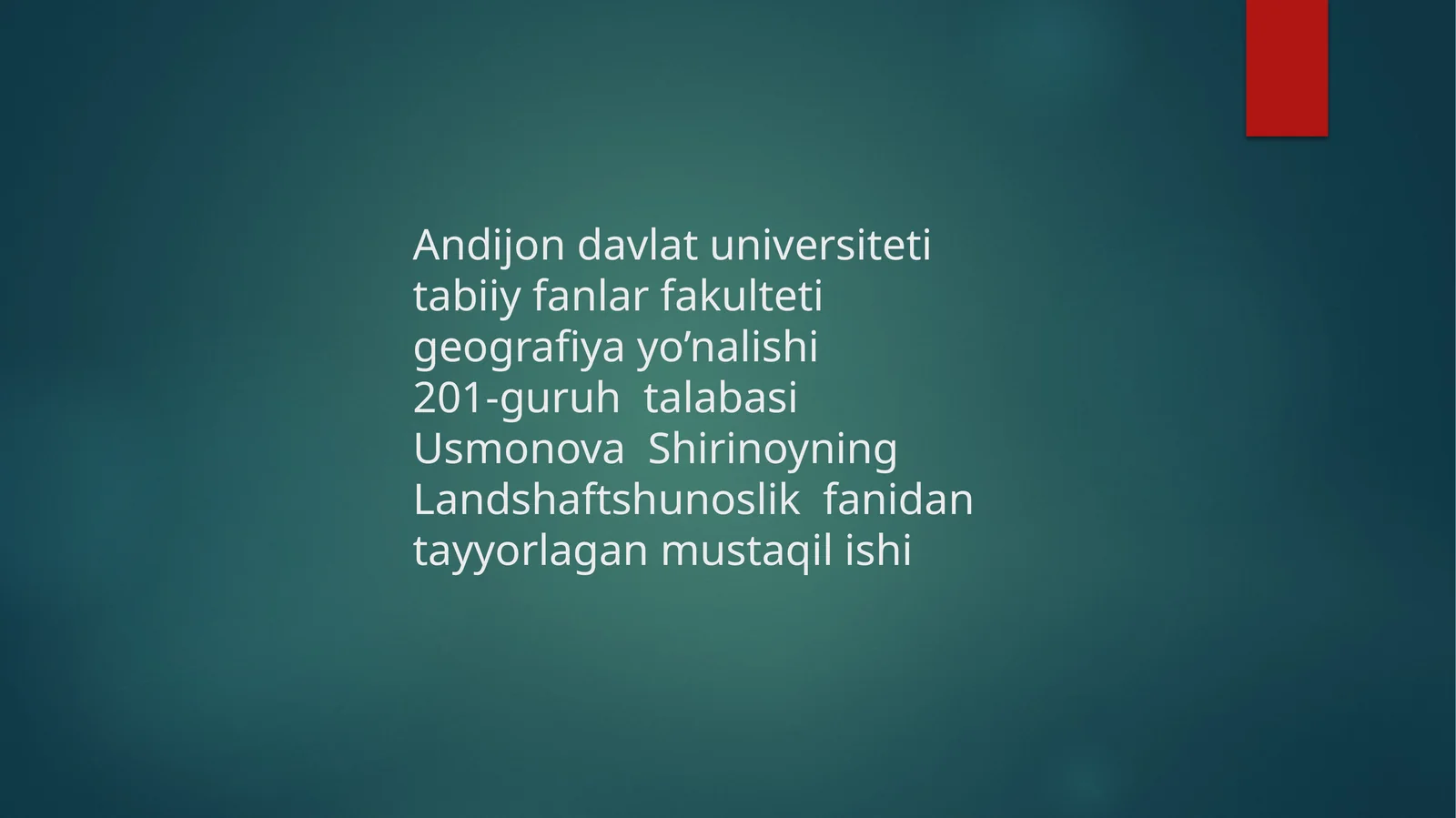 Landshaftshunoslikning yuzaga kelishi va rivojlanishi