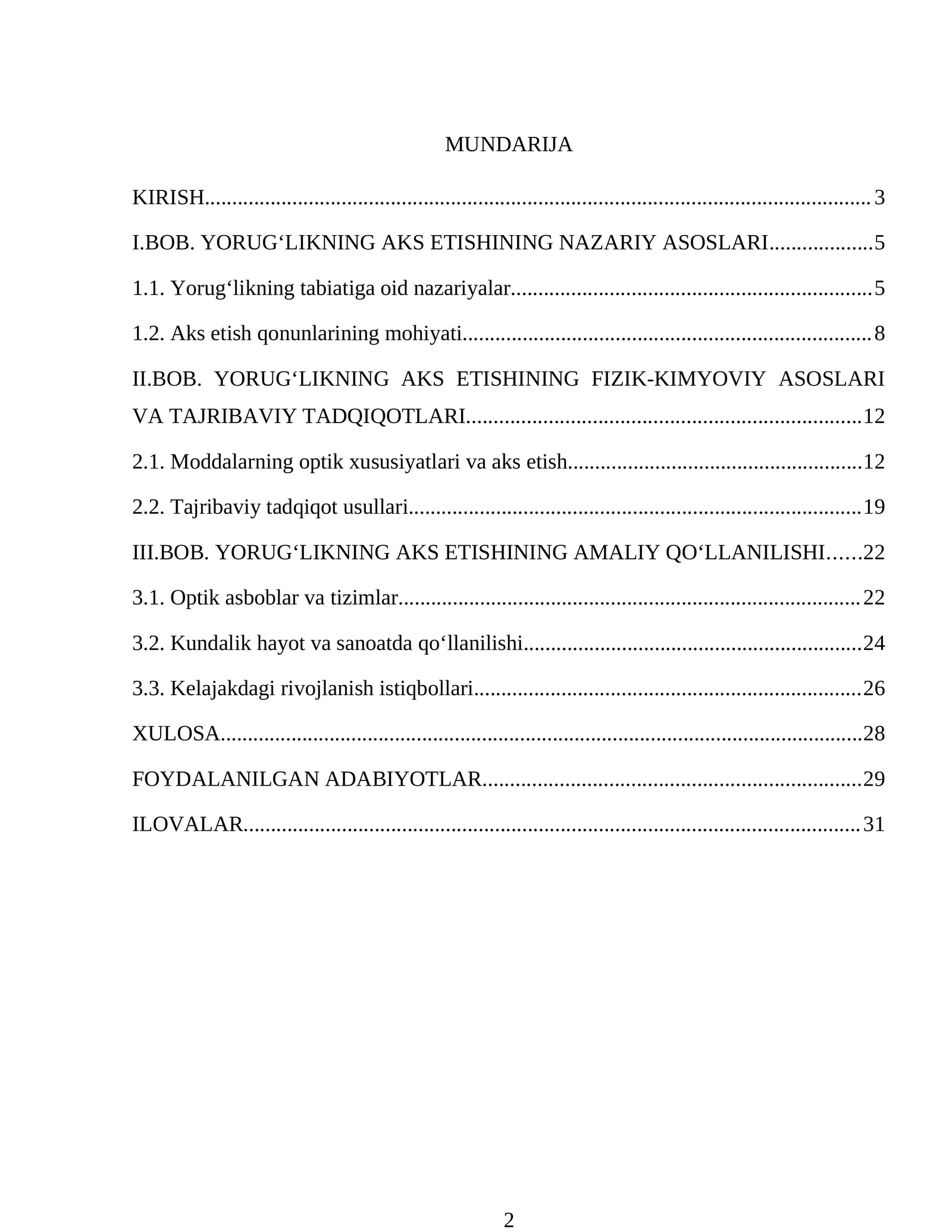 Yorugʻlikning aks etish qonunlari va amaliy qoʻllanilishi.docx