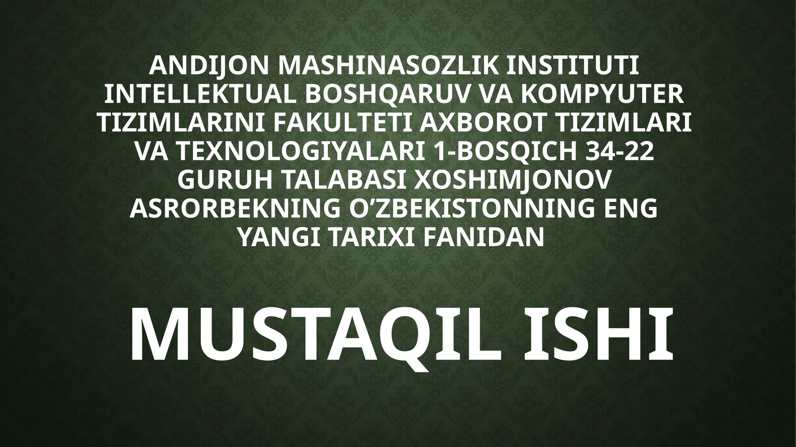MDX davlatlari