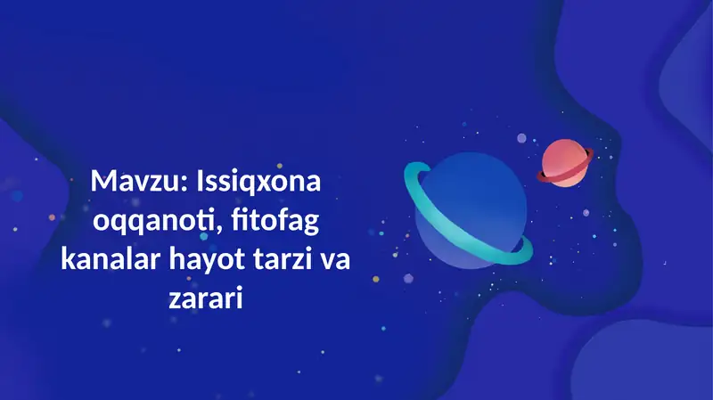 Issiqxona oqqanoti, fitofag kanalar hayot tarzi va zarari