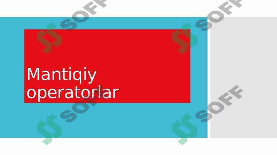 Product slide 1