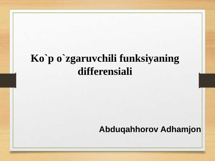 Product slide 1